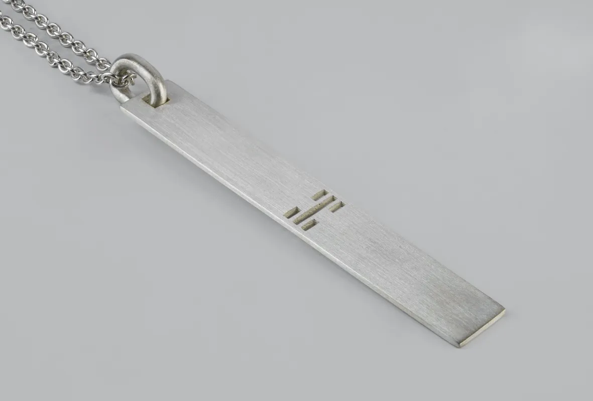 Plate Necklace (Sugermans Punchout, MA) sold by Parts of Four