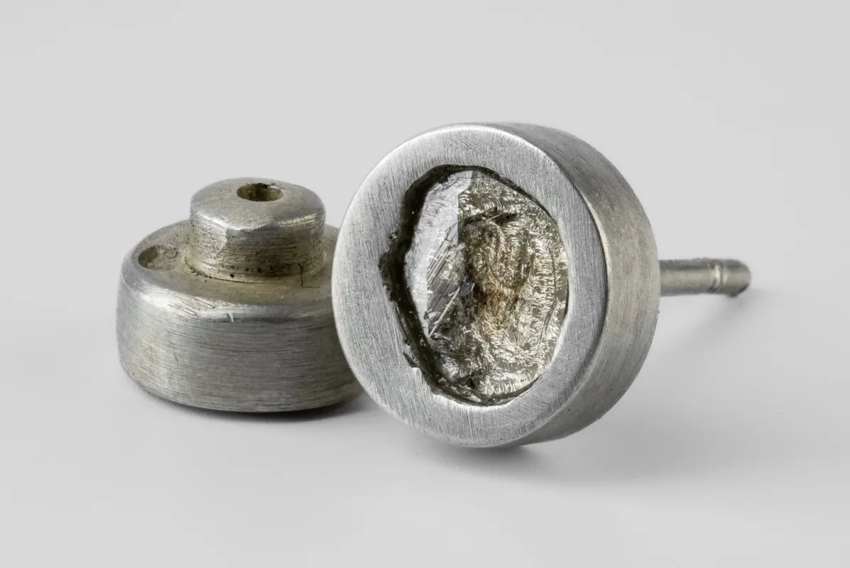 Stud Earring (0.2 CT, Diamond Slab, DA+DIA) sold by Parts of Four