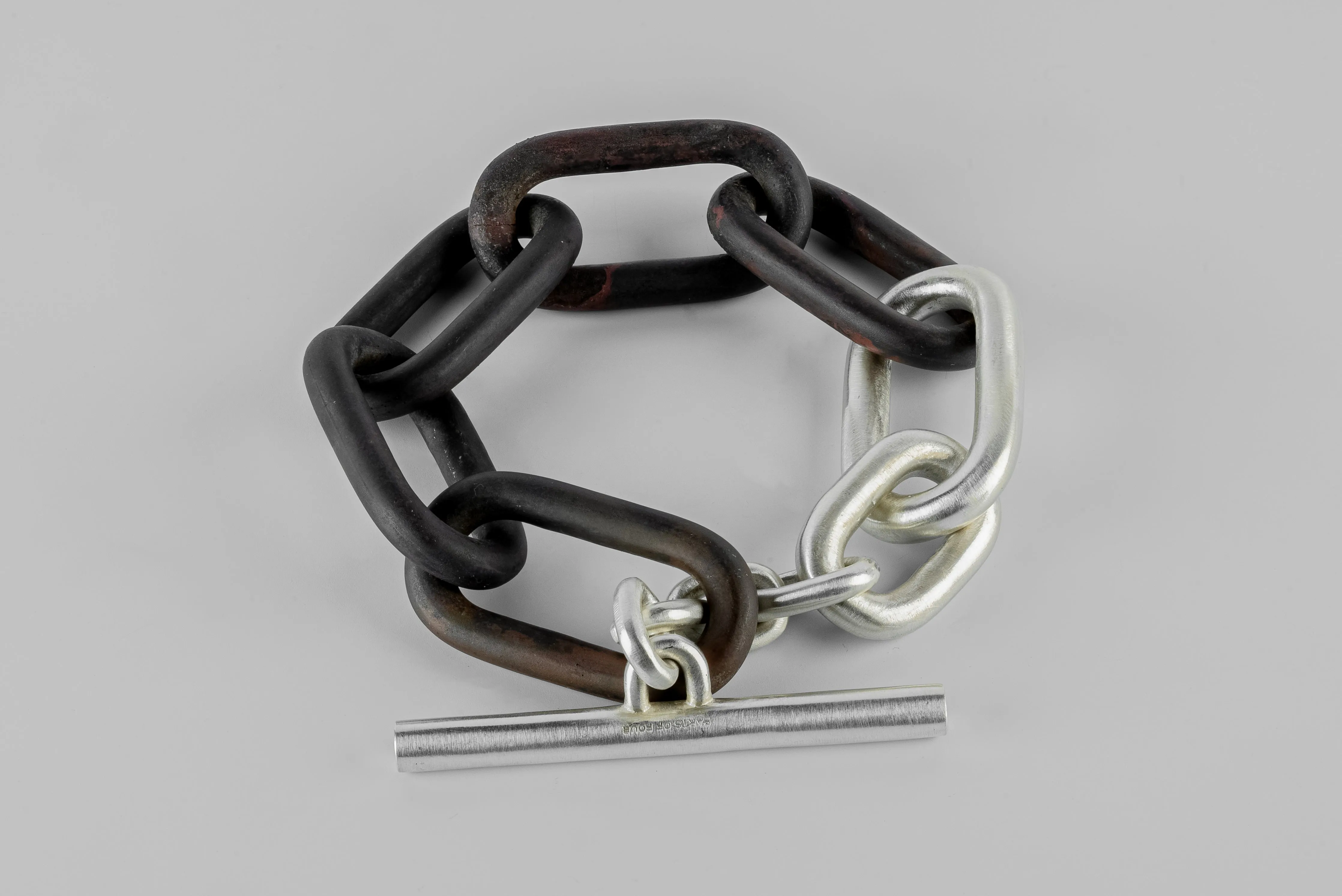 Toggle Chain Bracelet (Medium Links, DR+MA) sold by Parts of Four