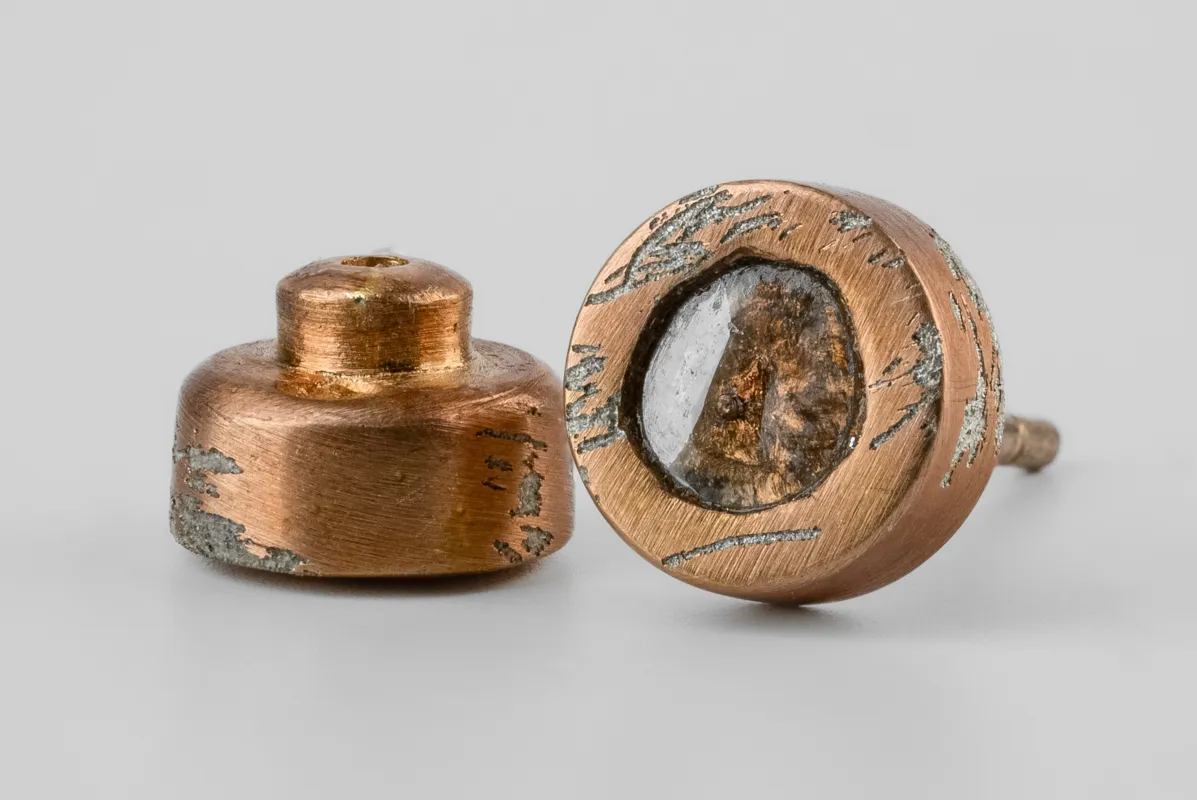 Tiny Stud Earring (0.1 CT, Diamond Slab, AMA+DIA) sold by Parts of Four