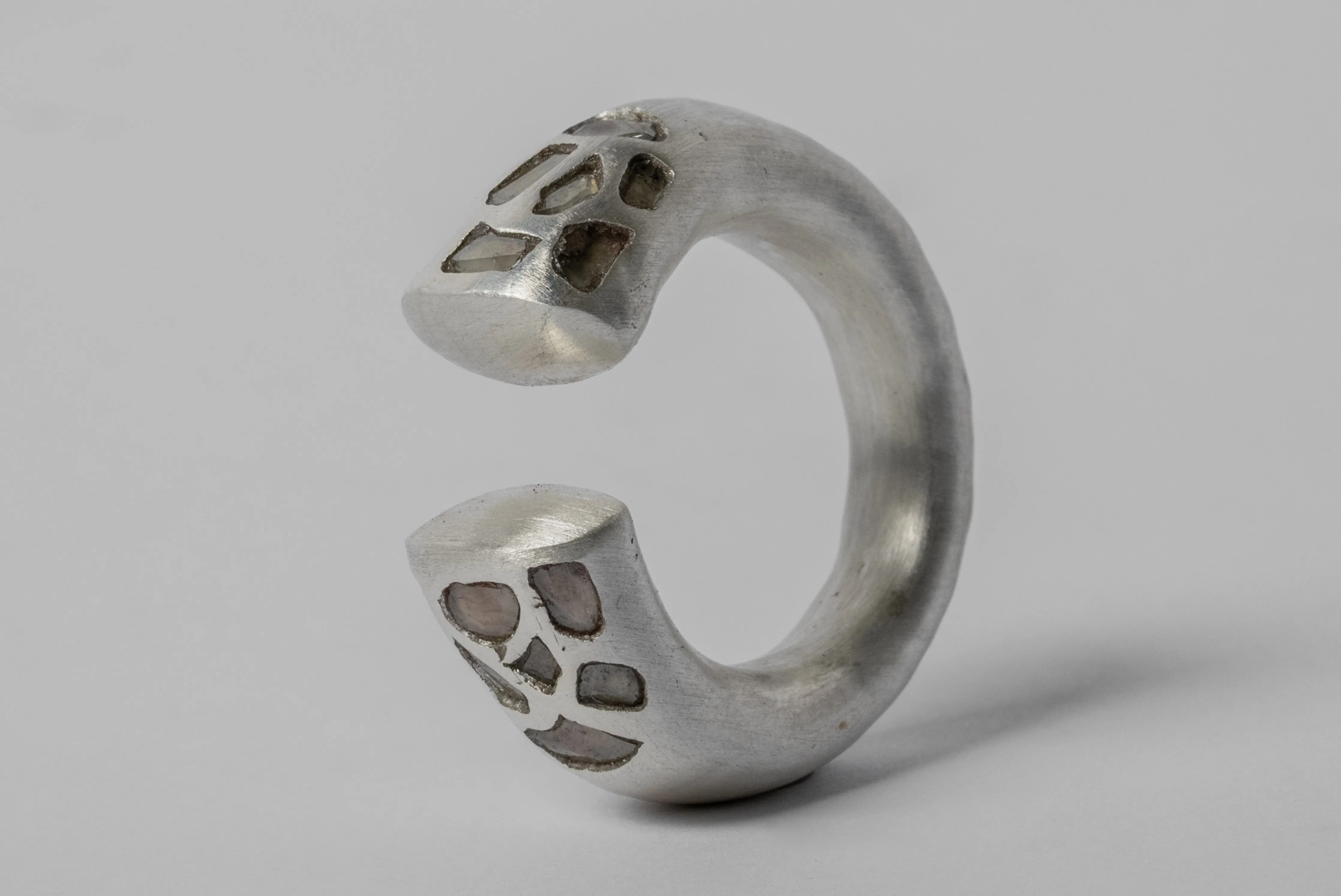 Druid Ring (Arc Set, Mega Pavé, MA+DIA) sold by Parts of Four product image thumbnail 2
