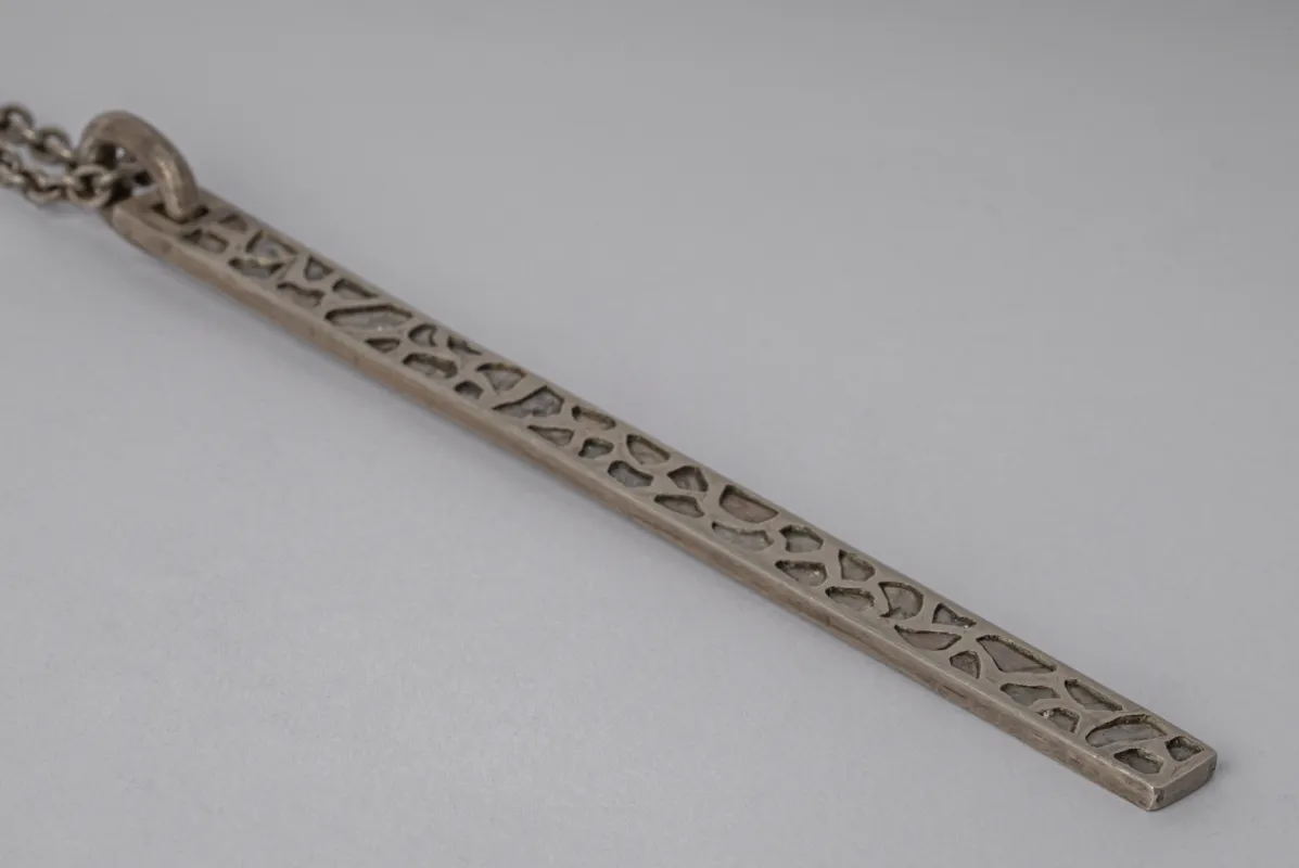 Plate Necklace (Mega Pavé, Half, DA+DIA) sold by Parts of Four