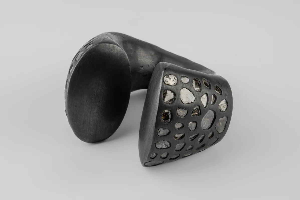 Monster Druid Ring (Arc Set, Mega Pavé, KA+DIA) sold by Parts of Four