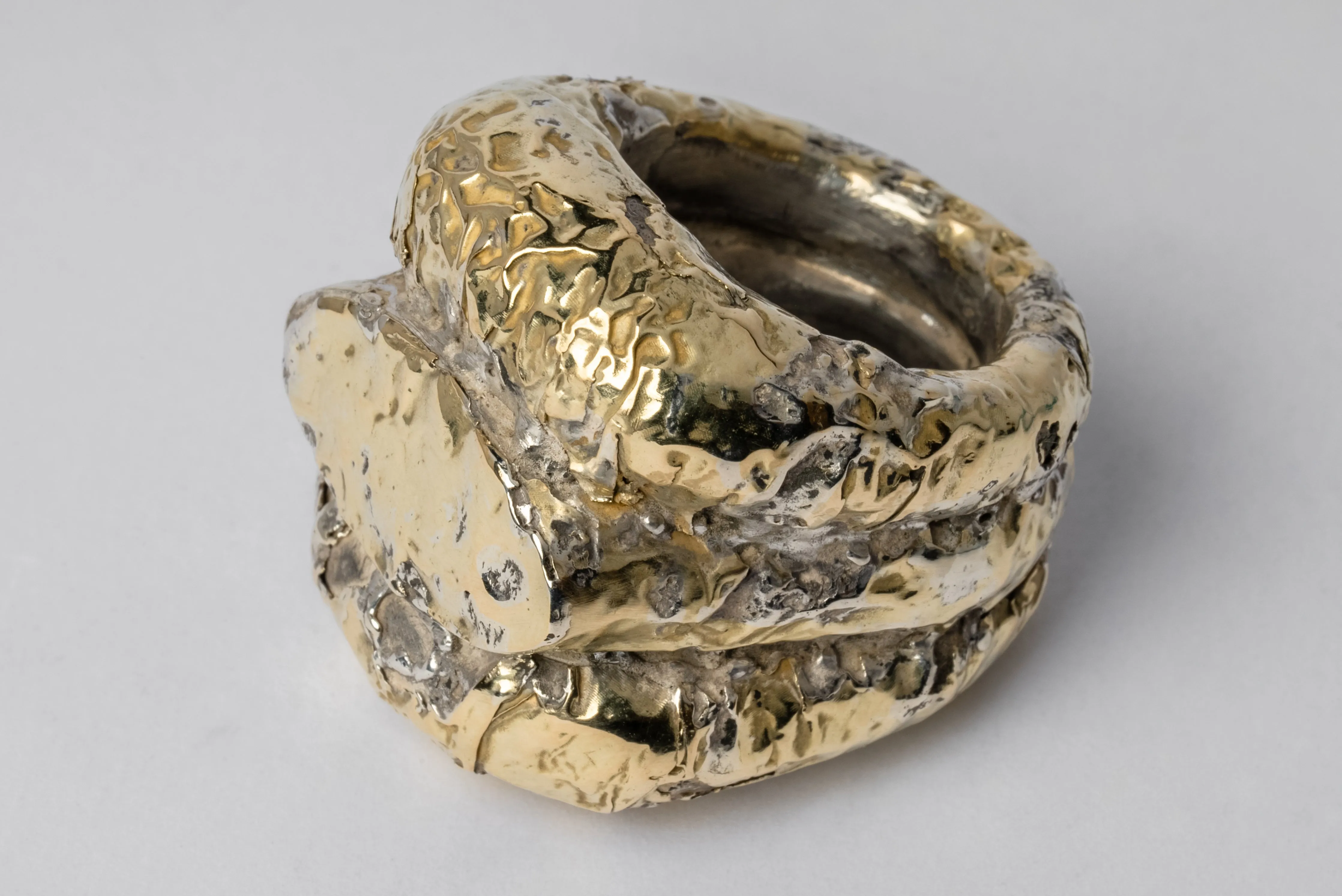 Stack Ring (Roman Mountain, Fuse, DA18K) sold by Parts of Four