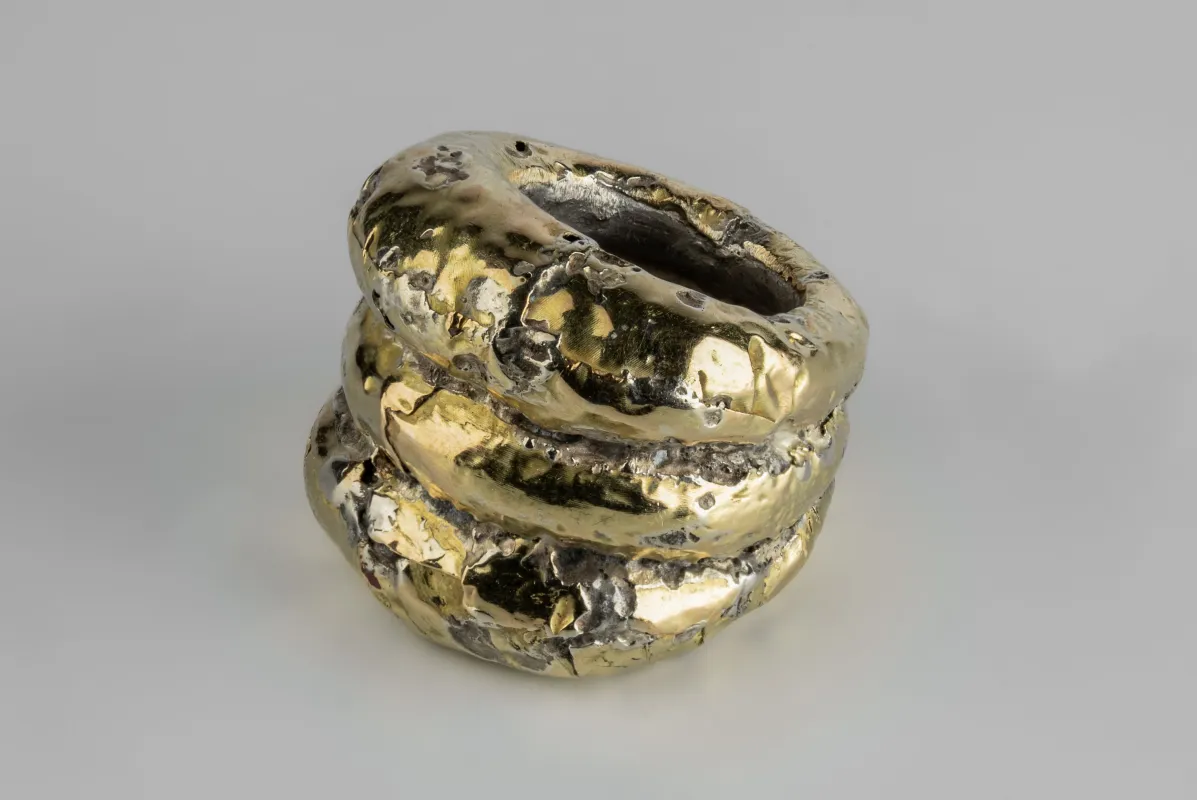 Stack Ring (Mountain Spacer, Fuse, DA18K) sold by Parts of Four