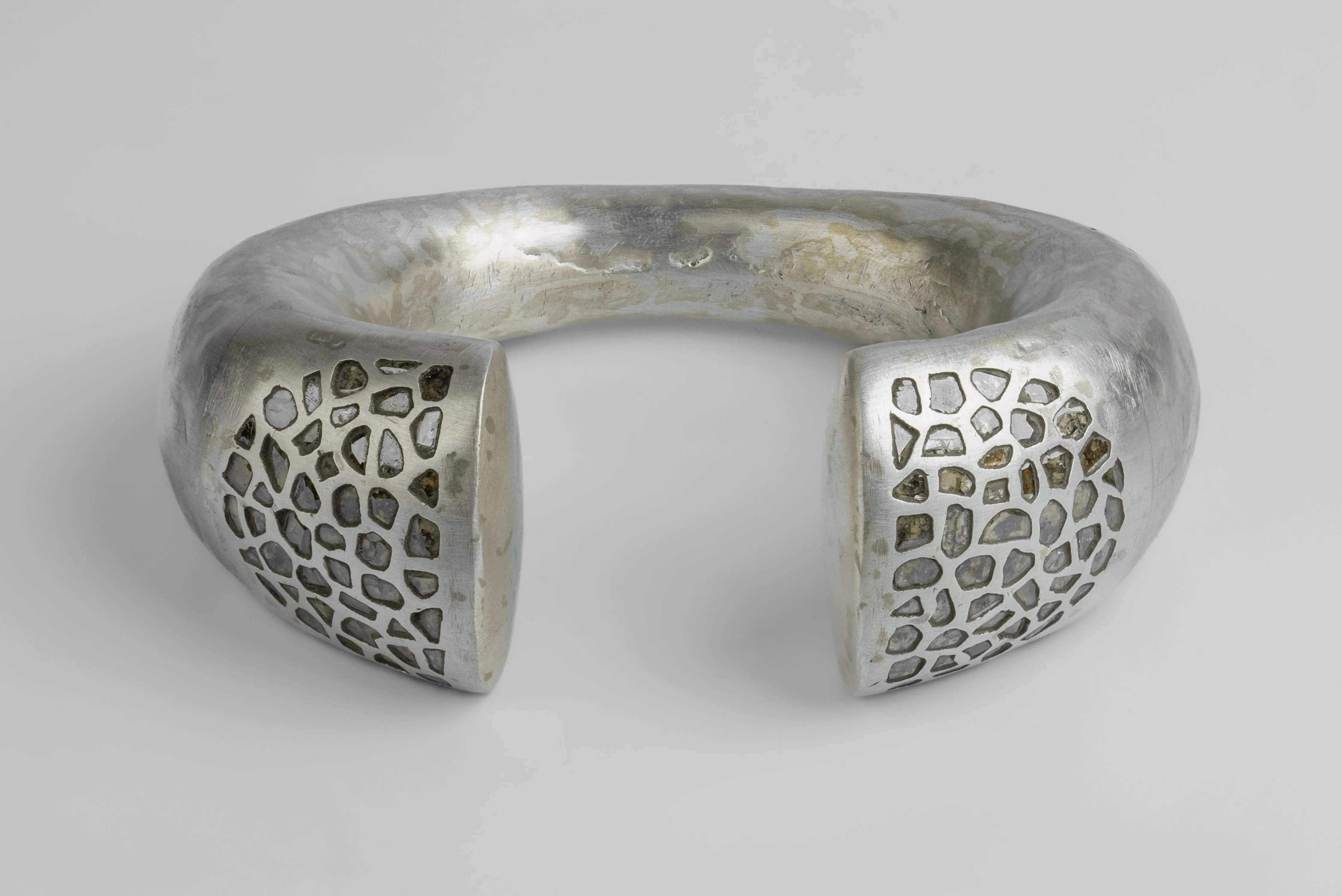 Giant Druid Bracelet (Arc Set, Mega Pavé, MA+DIA) sold by Parts of Four product image thumbnail 3