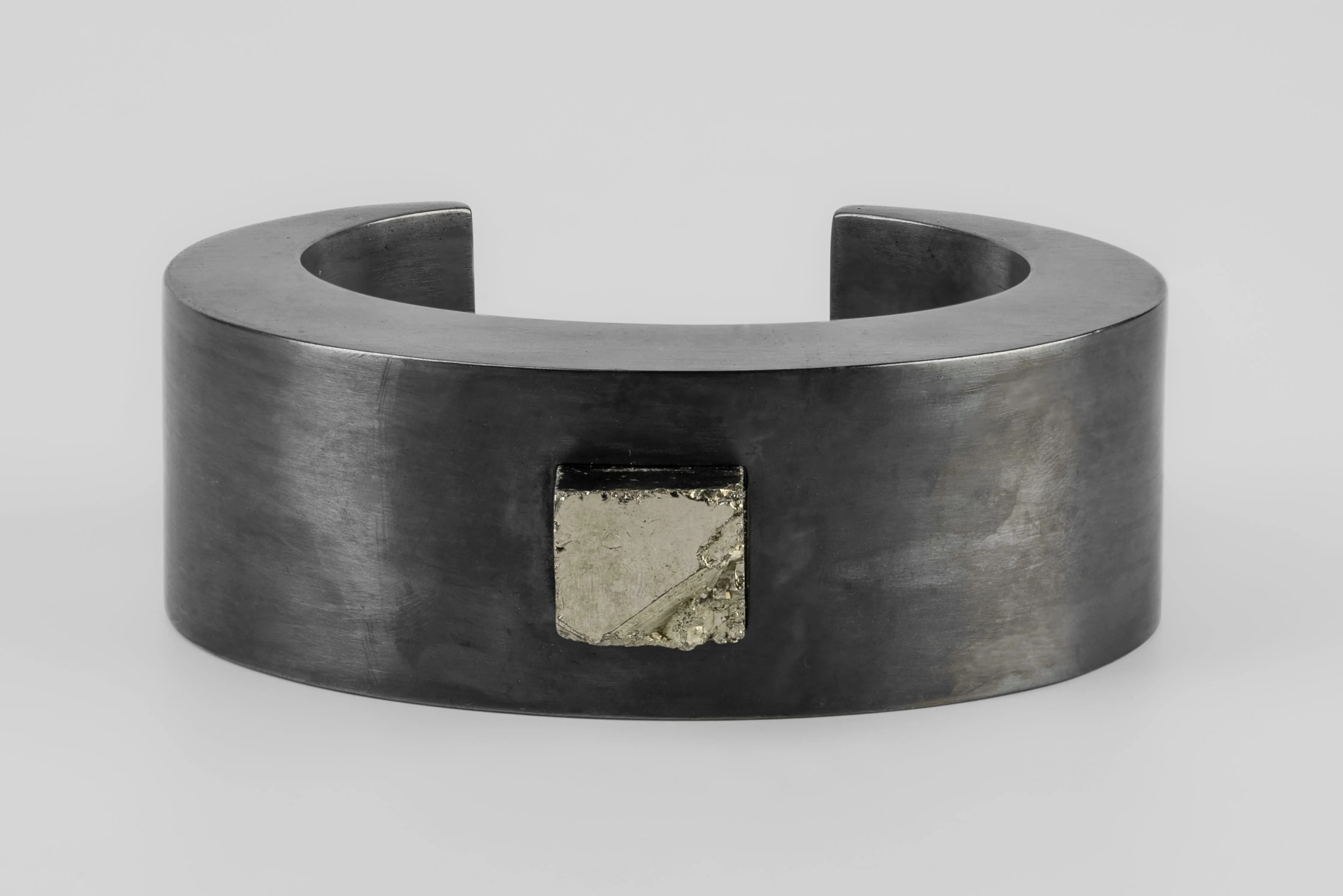 Crescent Bracelet (Mineral Collision, 30mm, KA+PYR) sold by Parts of Four product image thumbnail 3