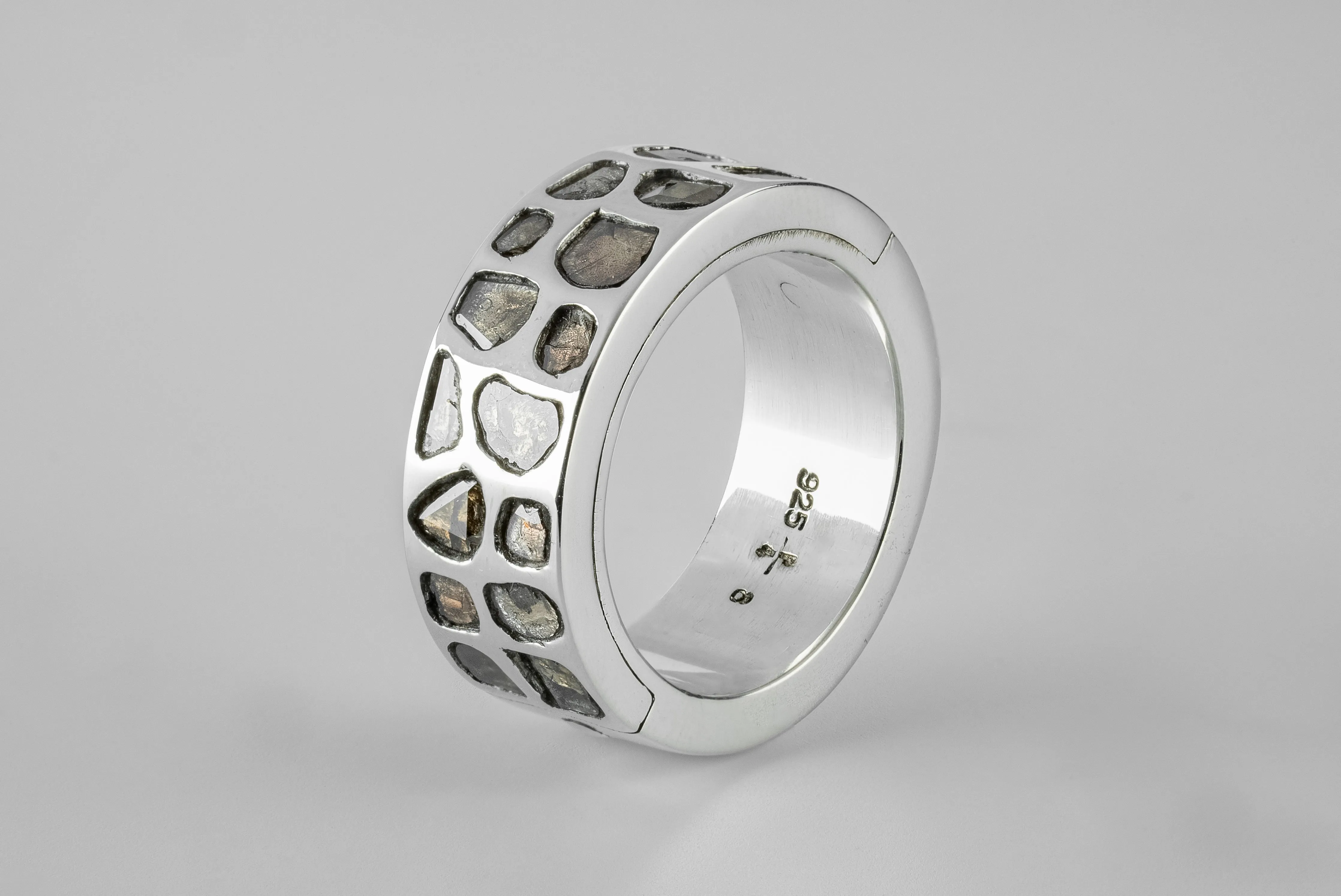 Sistema Ring (Mega Pavé, 9mm, PA+DIA) sold by Parts of Four product image thumbnail 2