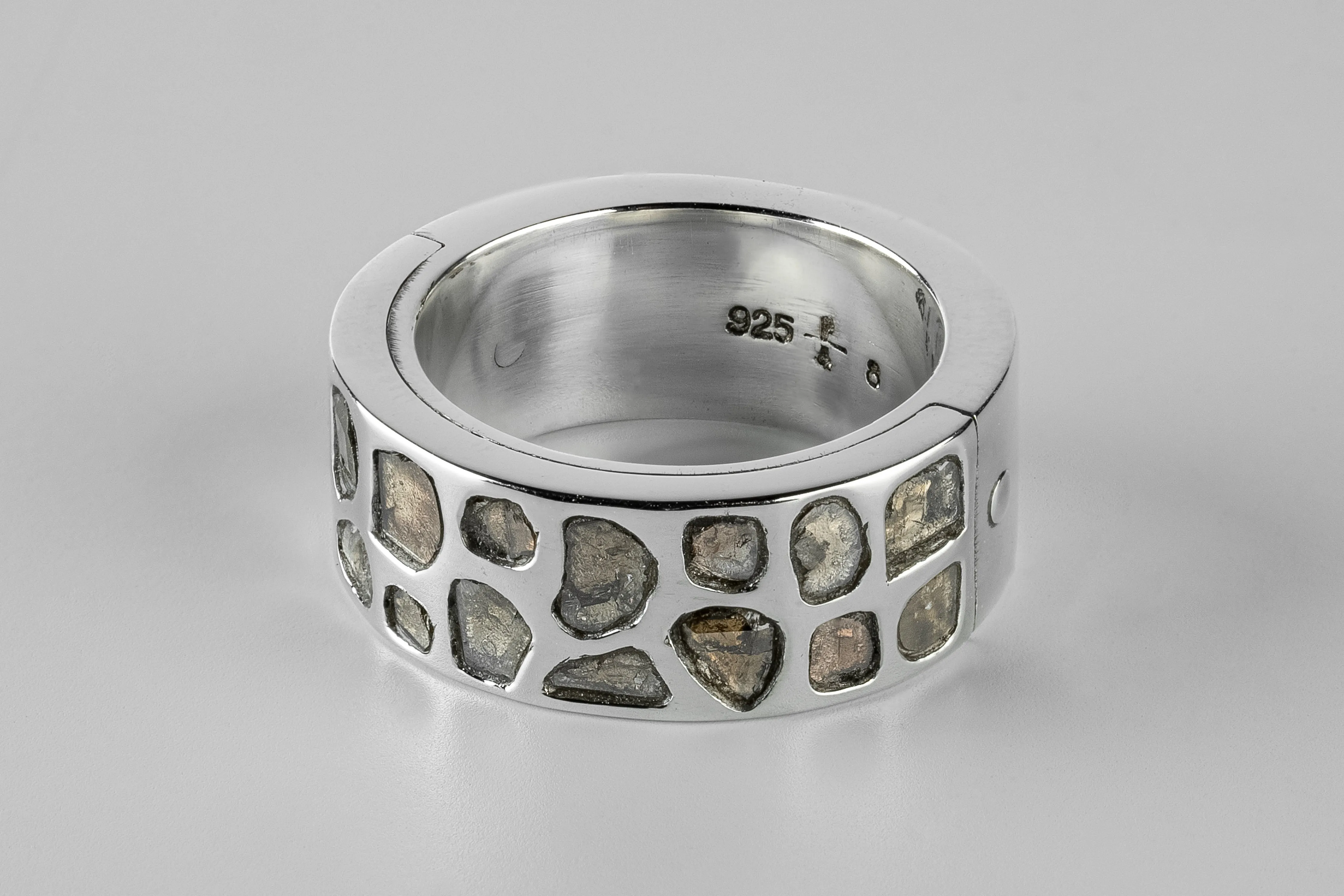 Sistema Ring (Mega Pavé, 9mm, PA+DIA) sold by Parts of Four product image thumbnail 3