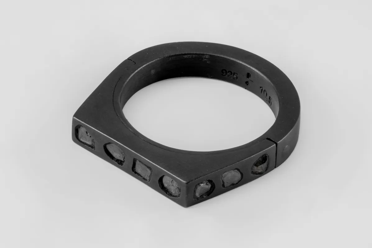 Sistema Ring (Facet, Mega Pavé, 4mm, KA+DIA) sold by Parts of Four