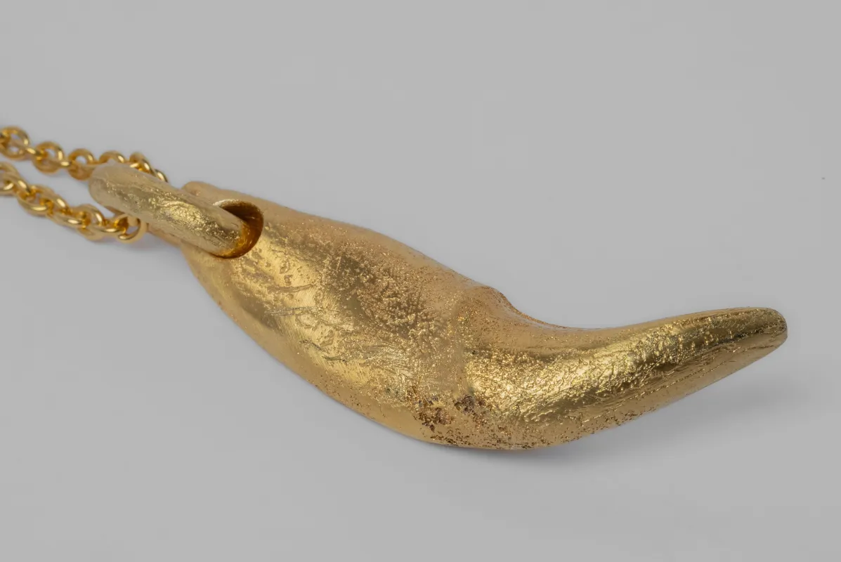 Bear Tooth Necklace Ghost (Small, AG+AGA) sold by Parts of Four