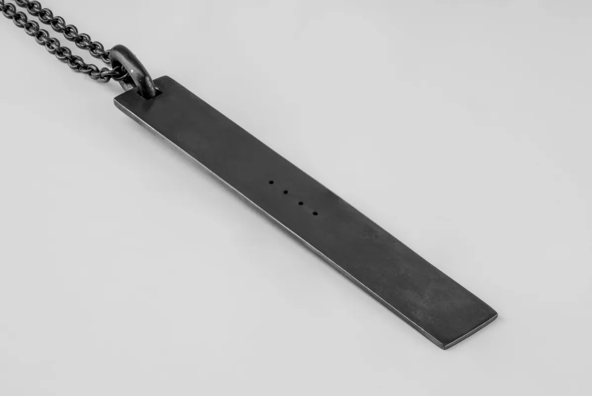 Plate Necklace (4-hole, KA) sold by Parts of Four