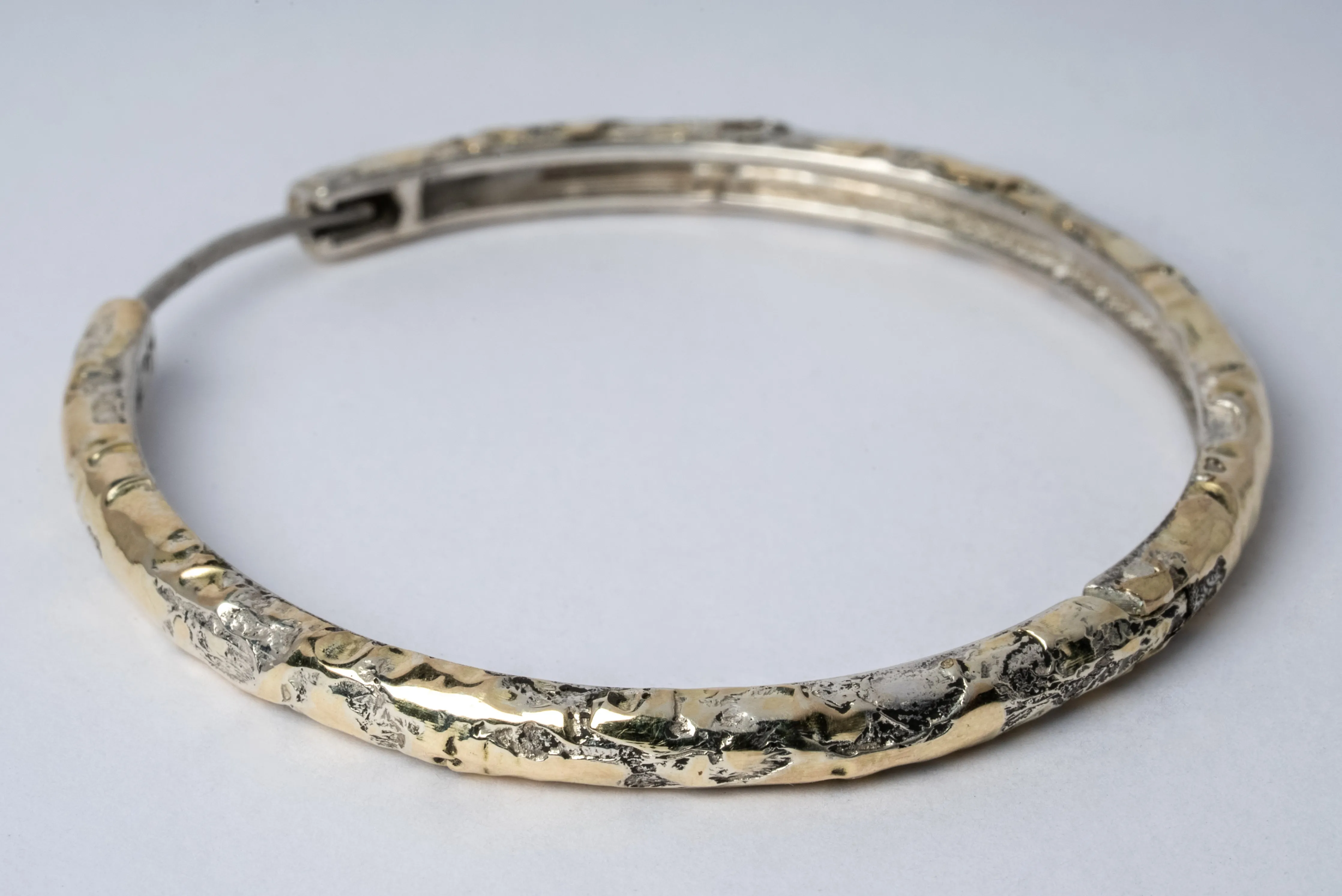 Hoop Earring v2 (Fuse, Medium, PA18K) sold by Parts of Four product image thumbnail 4