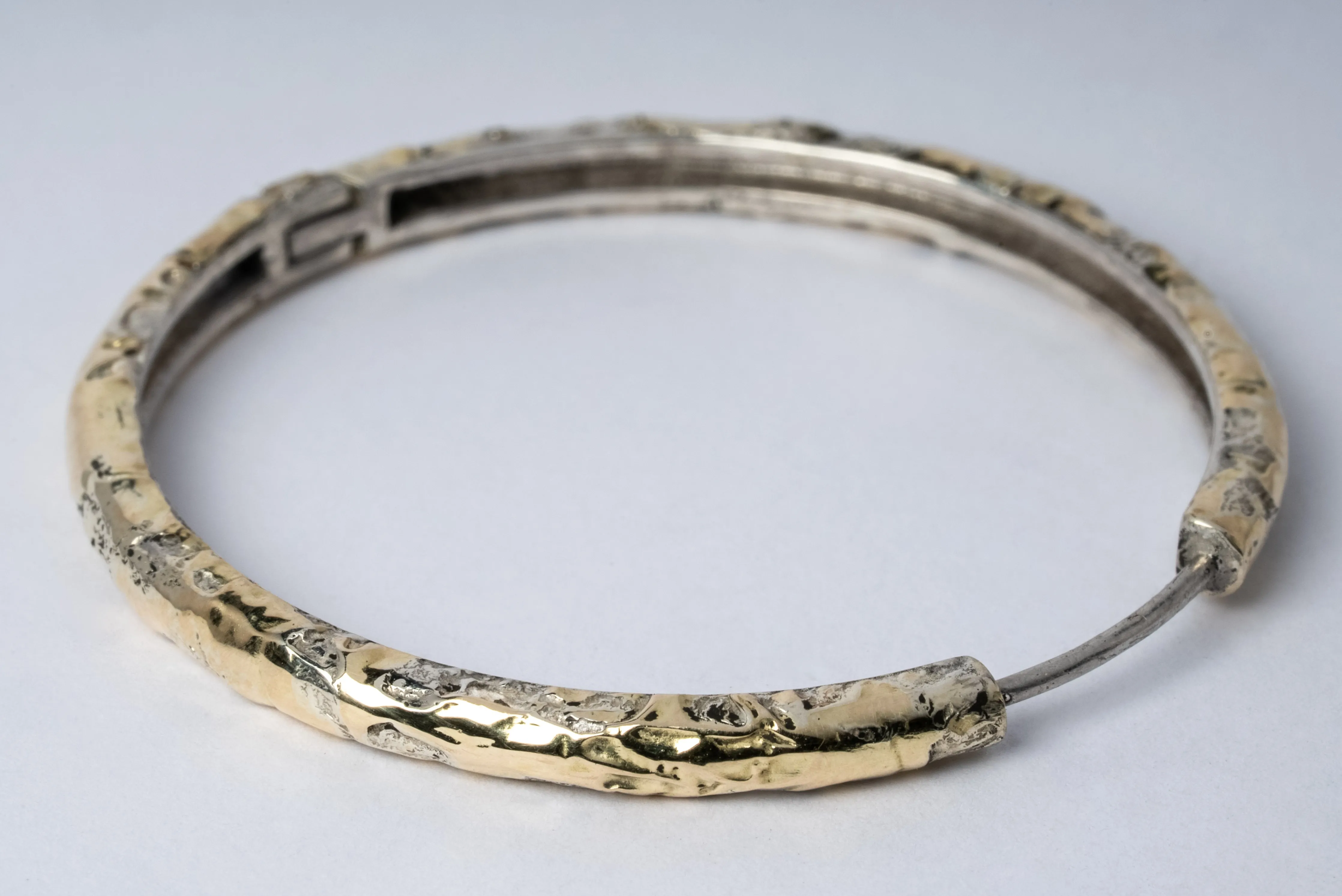 Hoop Earring v2 (Fuse, Medium, PA18K) sold by Parts of Four product image thumbnail 3