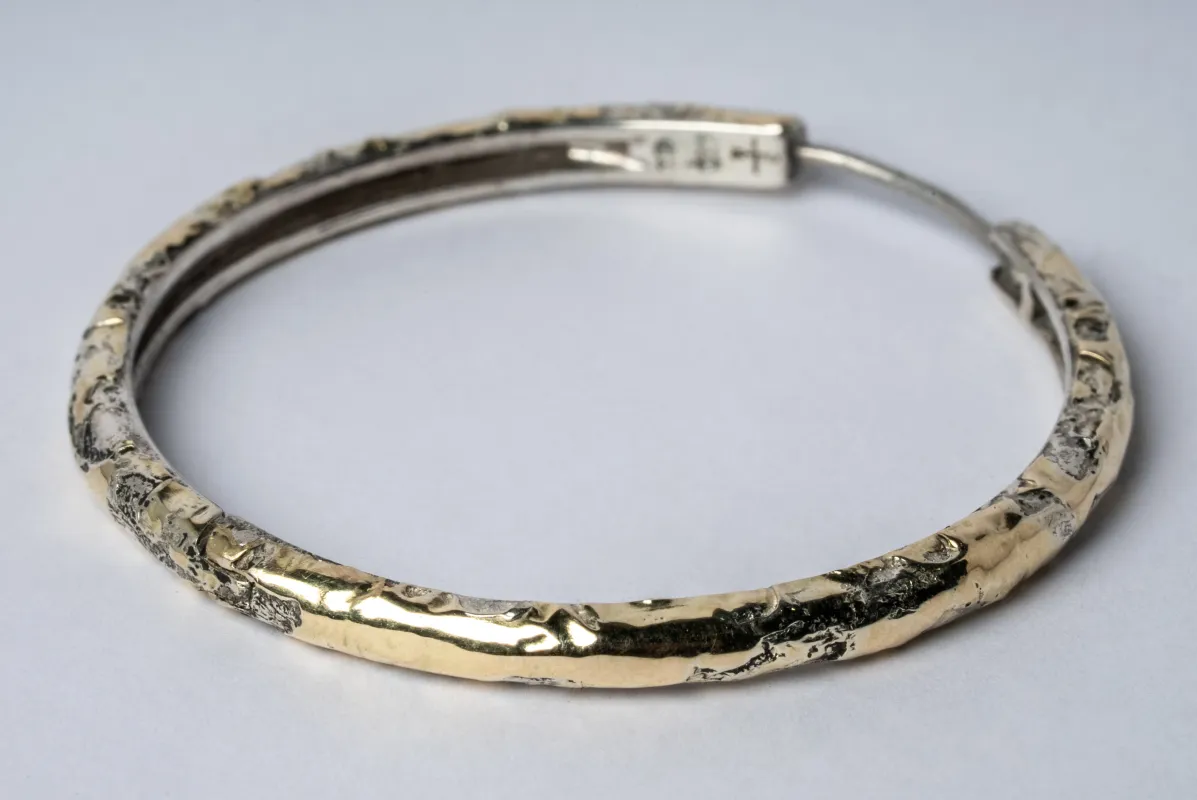 Hoop Earring v2 (Fuse, Medium, PA18K) sold by Parts of Four