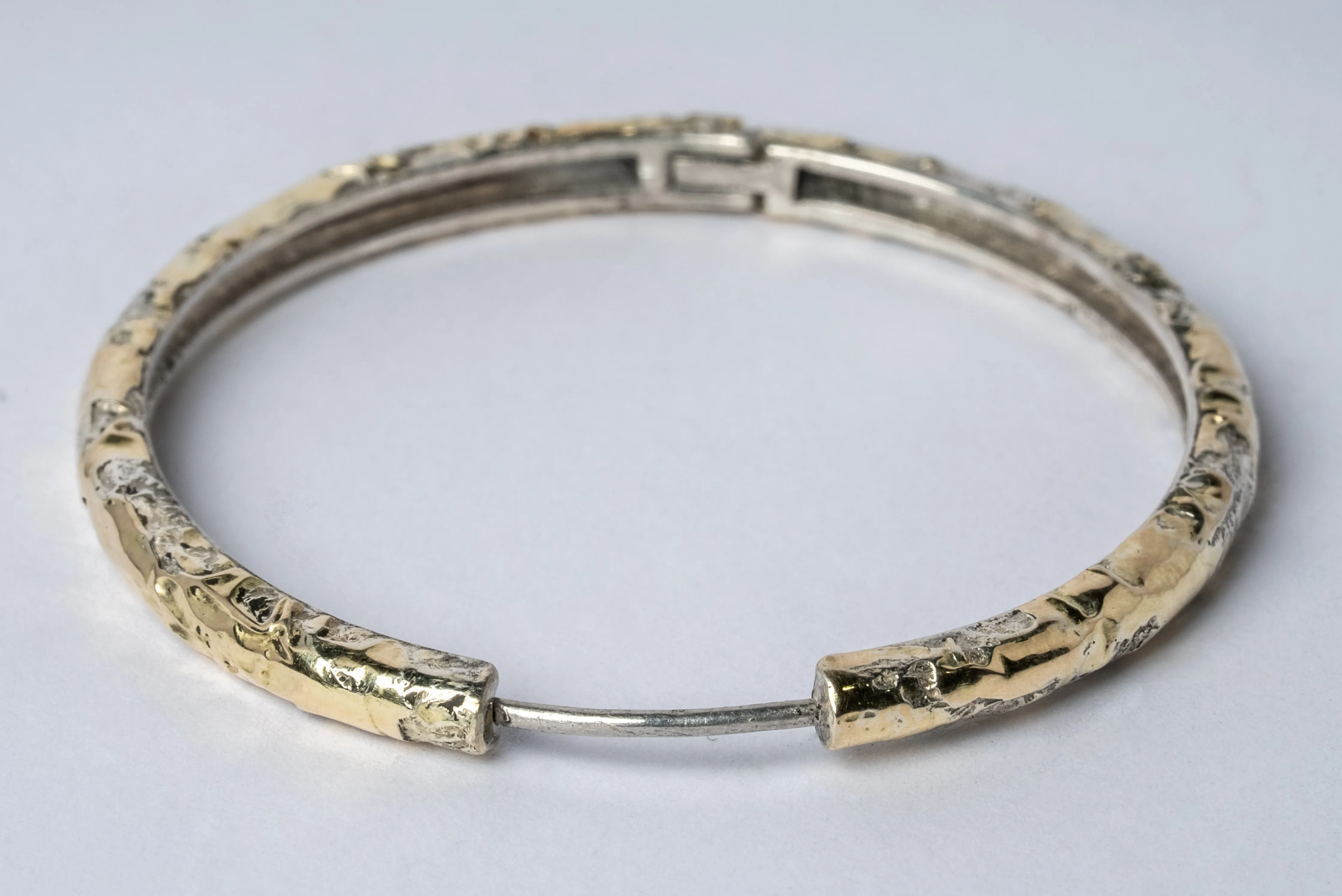 Hoop Earring v2 (Fuse, Medium, PA18K) sold by Parts of Four product image thumbnail 2