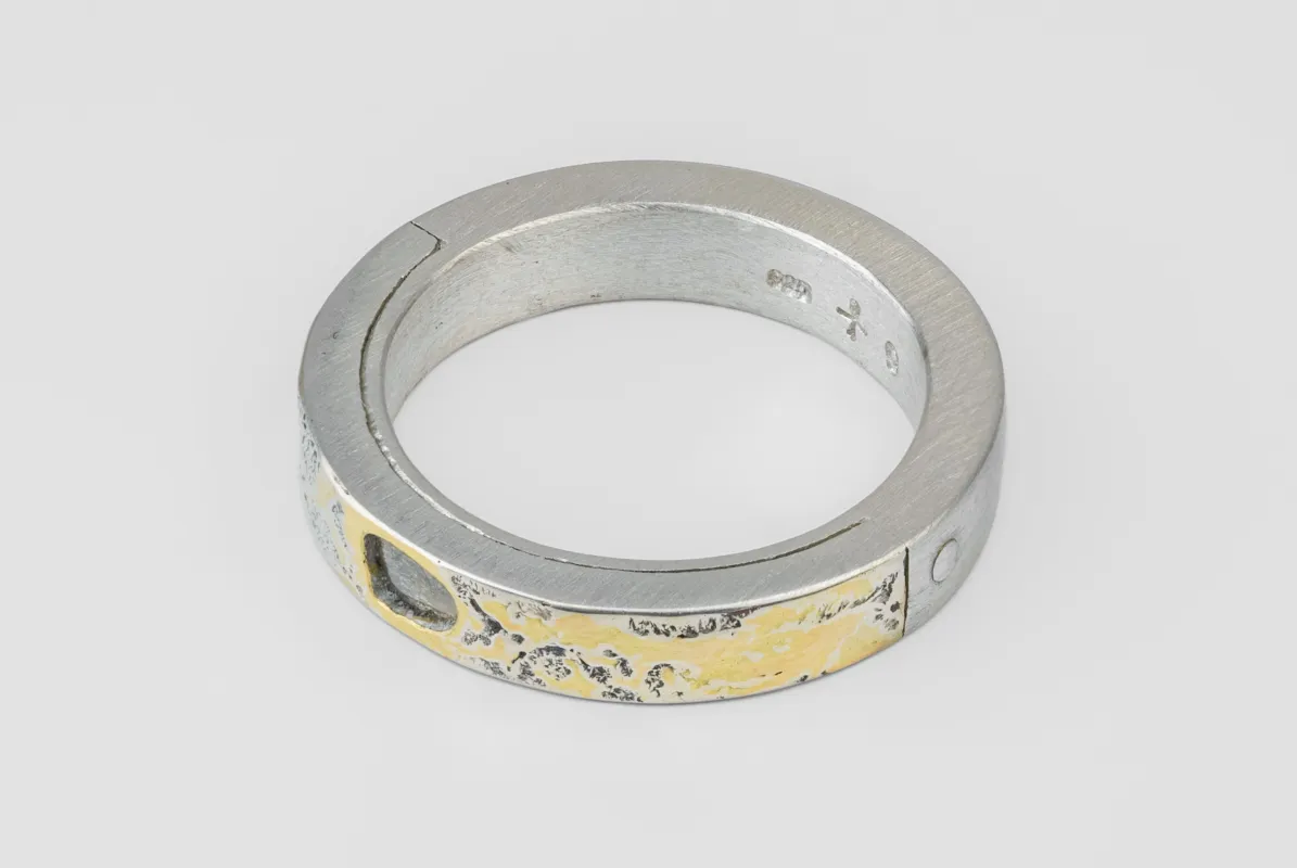 Sistema Ring (Fuse, 0.1 CT, Diamond Slab, 4mm, MA18K+DIA) sold by Parts of Four