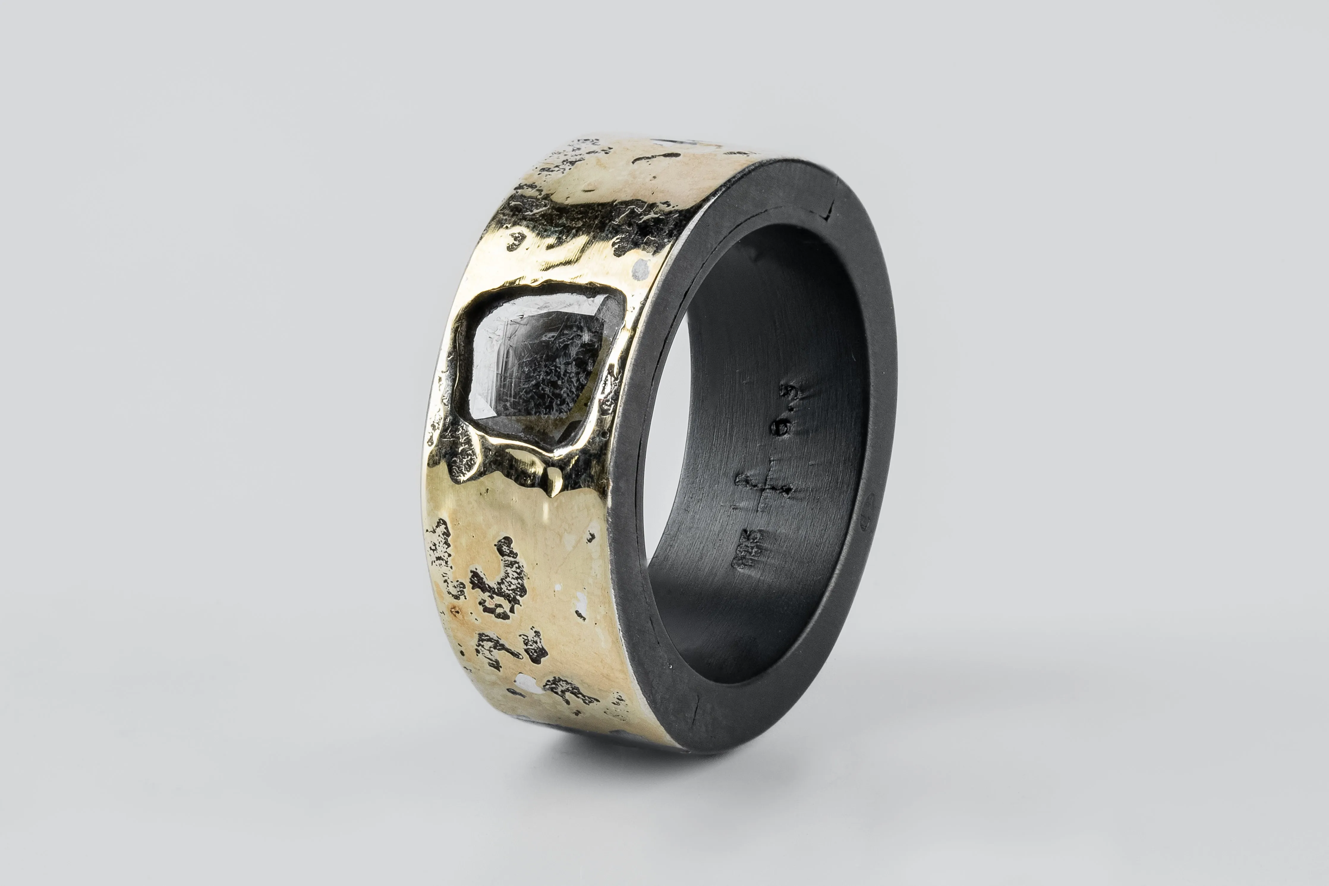 Sistema Ring (Fuse, 0.4 CT, Diamond Slab, 9mm, KA18K+DIA) sold by Parts of Four product image thumbnail 2