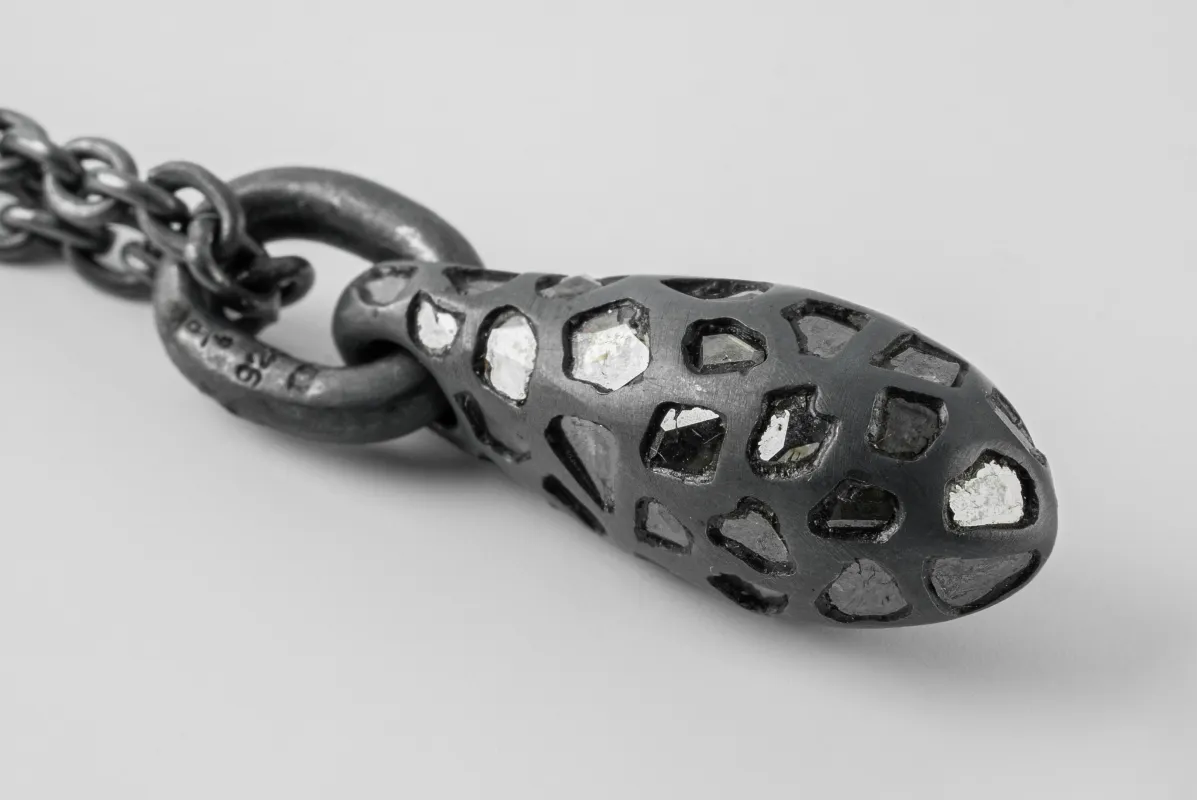 Chrysalis Necklace (Nympha, Mega Pavé, No.1, KA+DIA) sold by Parts of Four