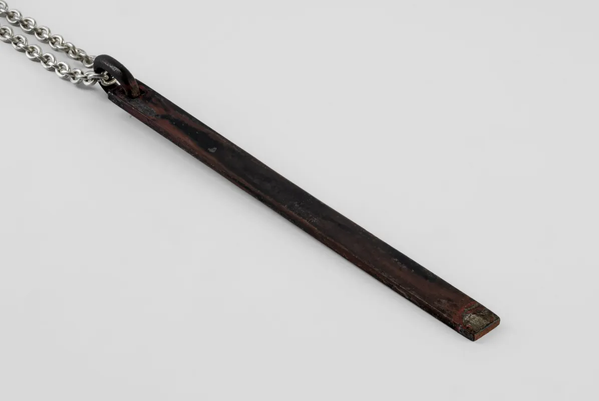 Plate Necklace (Half, DR+DA) sold by Parts of Four