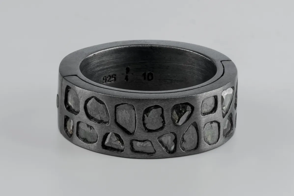 Sistema Ring (Mega Pavé, 9mm, KA+DIA) sold by Parts of Four