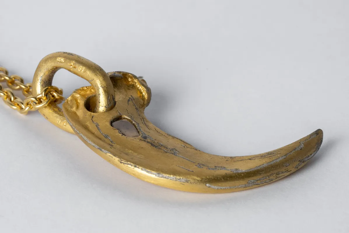 Bear Claw Necklace Redux (0.4 CT, Diamond Slab, AGA+DIA) sold by Parts of Four