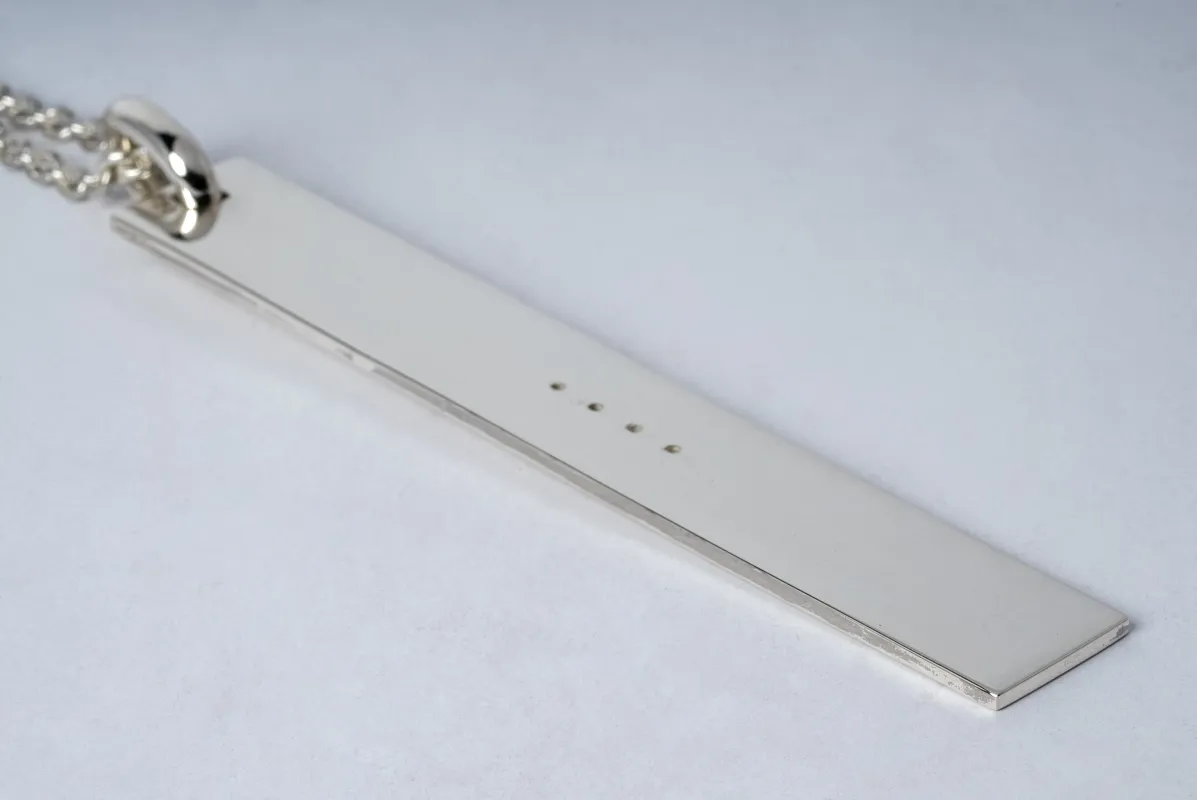 Plate Necklace (4-hole, PA) sold by Parts of Four