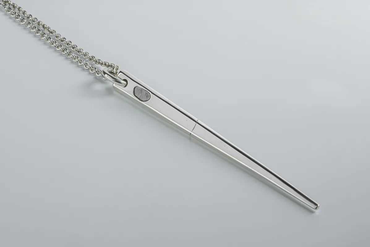 Big Spike Necklace (0.4 CT, Diamond Slab, PA+DIA) sold by Parts of Four