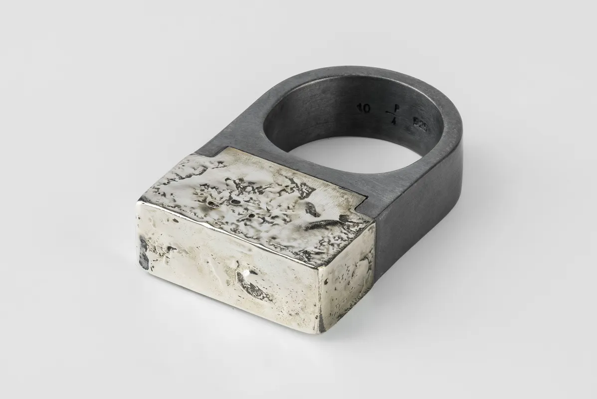 Plate Ring Single (Fuse, Cuboid, 9mm, KA10KW) sold by Parts of Four