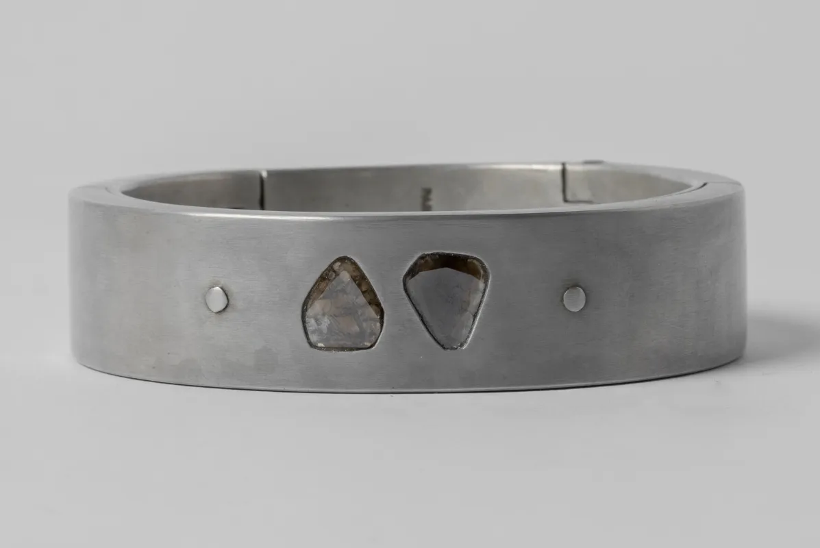 Sistema Bracelet v2 (1.6 CT, 2 Diamond Slabs, 17mm, DA+DIA) sold by Parts of Four