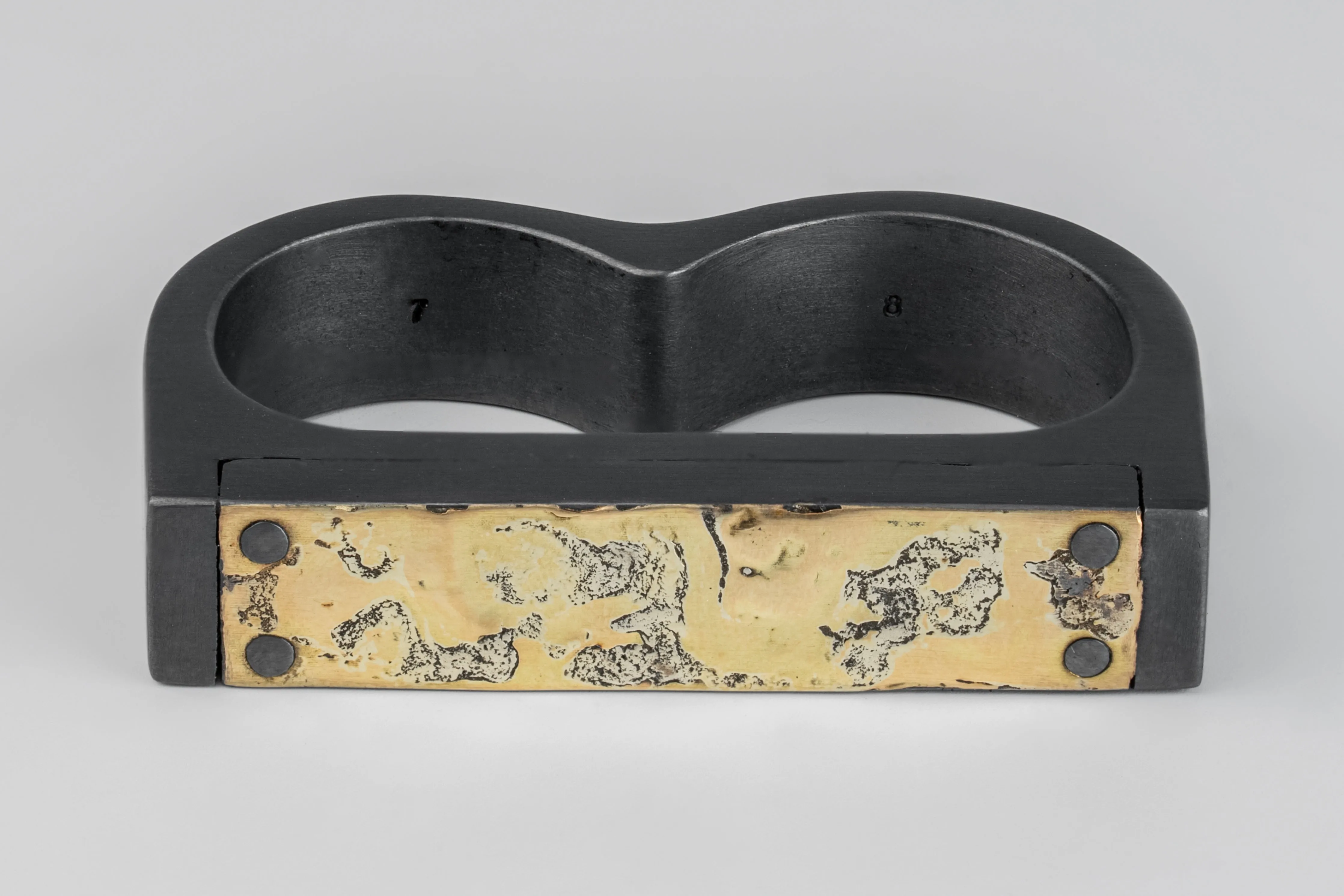 Plate Ring Double (Fuse, 9mm, KA18K) sold by Parts of Four product image thumbnail 3