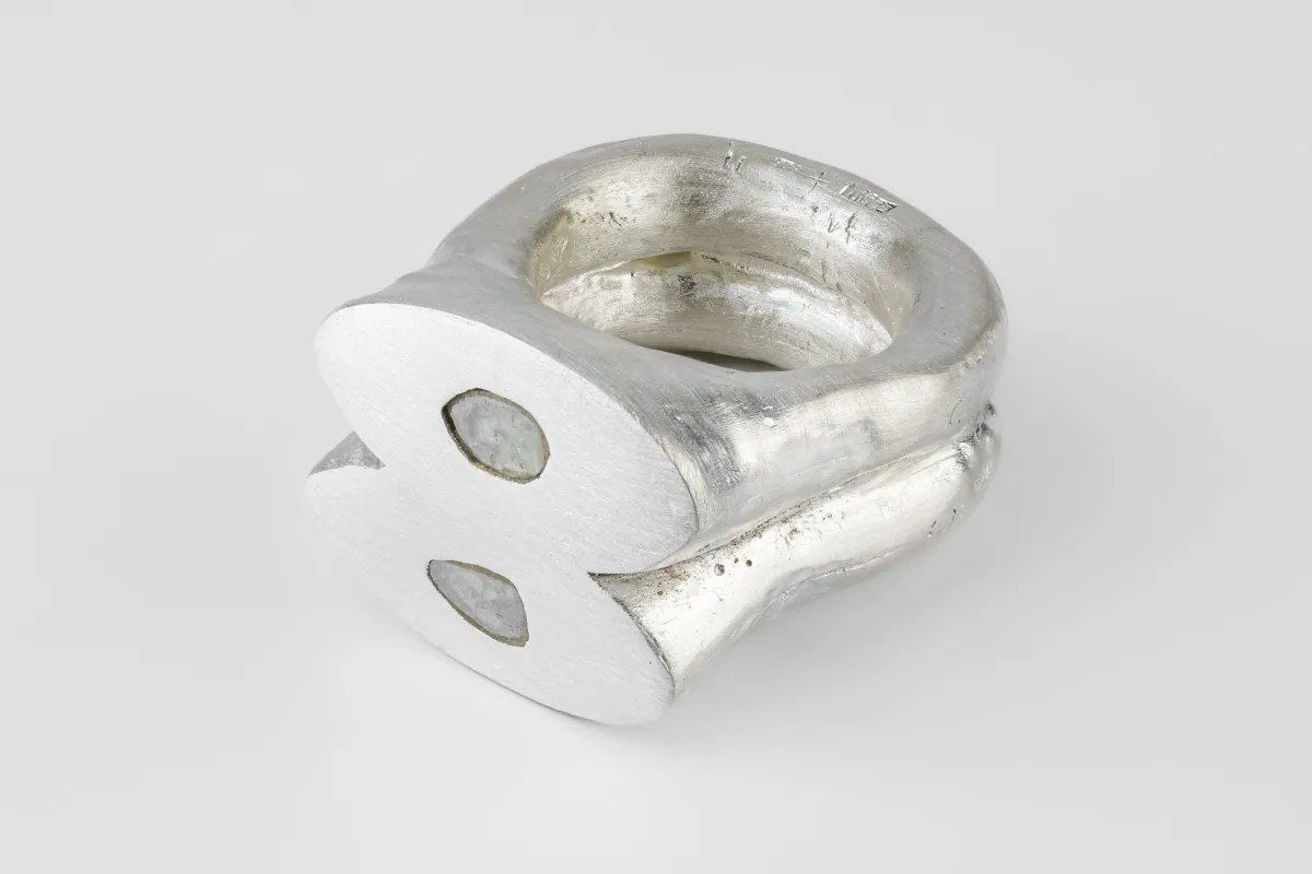 Stack Ring (Romans, 0.4 CT, 2 Diamond Slabs, MA+DIA) sold by Parts of Four