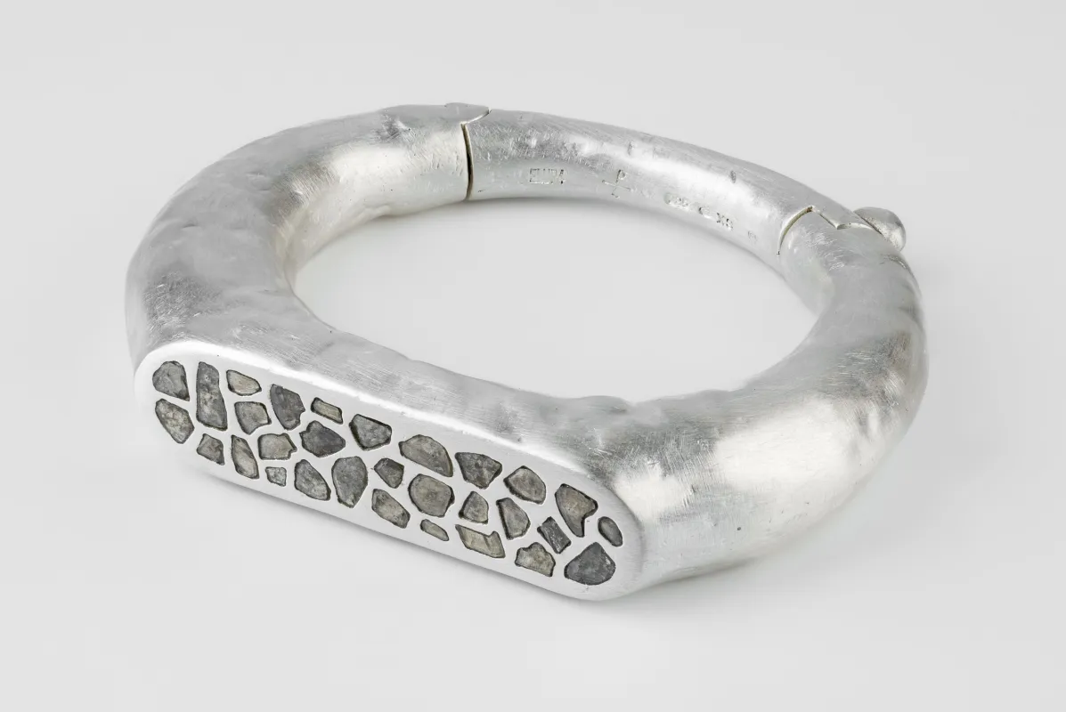 Thin Roman Bracelet (Mega Pavé, MA+DIA) sold by Parts of Four