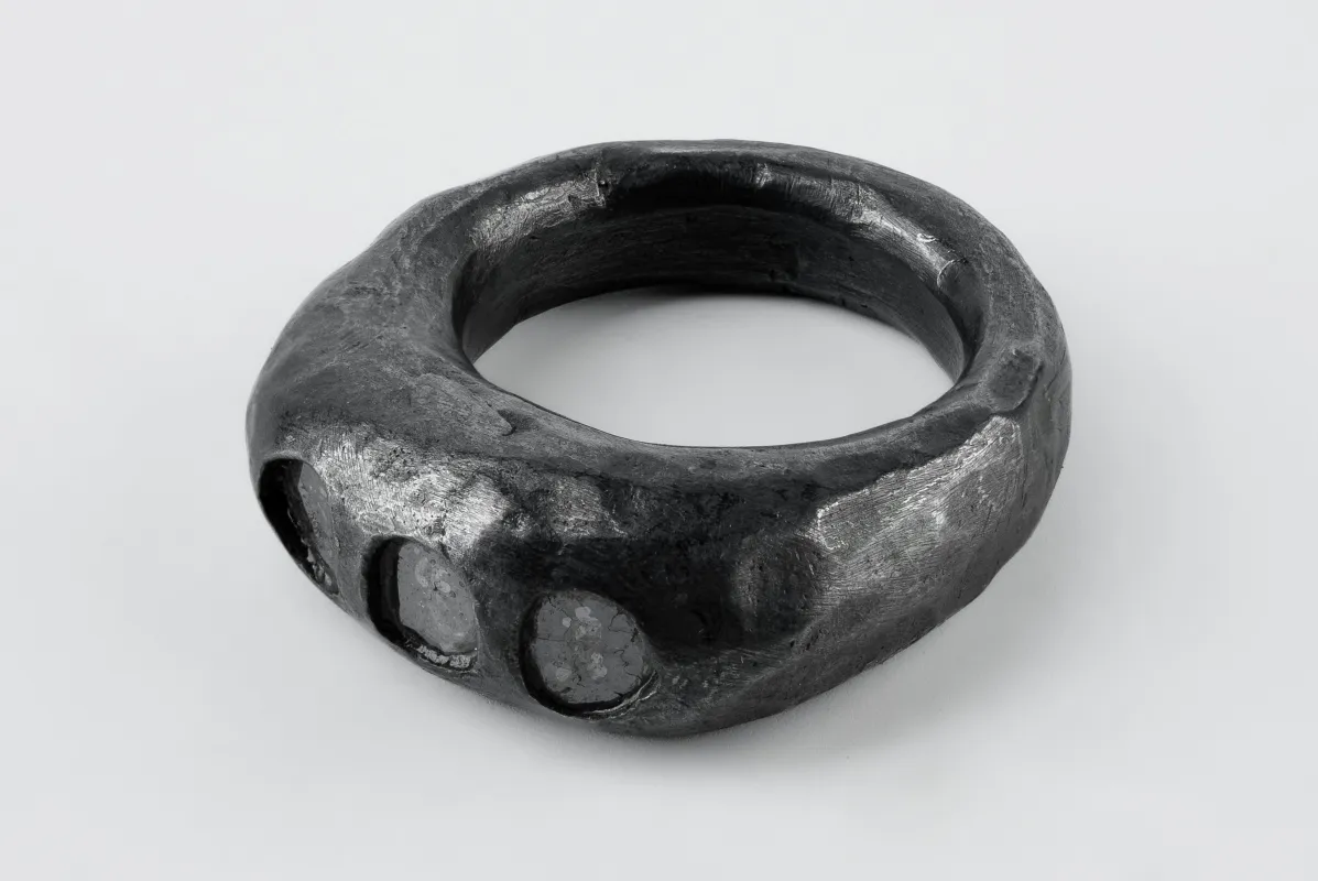 Mountain Ring (0.4 CT, 3 Diamond Slabs, KA+DIA) sold by Parts of Four