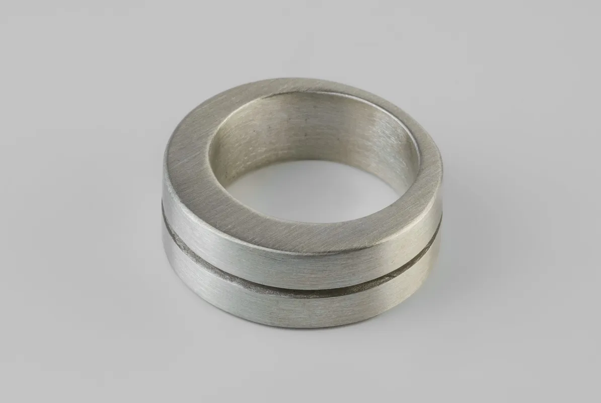 Crescent Crevice Ring (9mm, MA) sold by Parts of Four