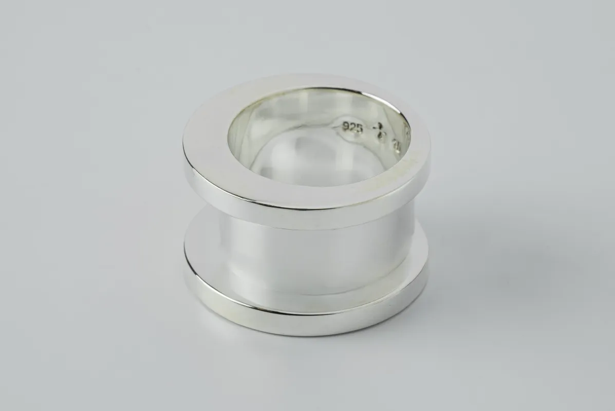 Crescent Channel Ring (17mm, PA) sold by Parts of Four