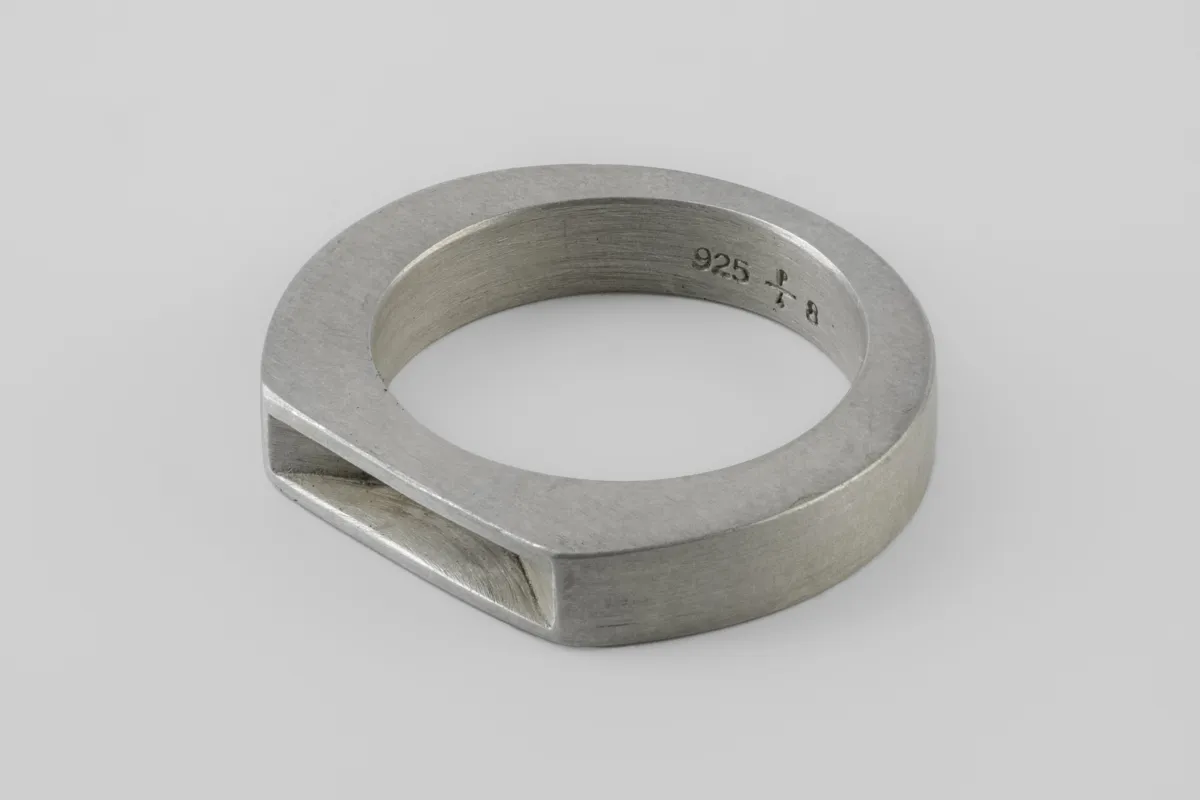 Crescent Plane Gateway Ring (4mm, DA) sold by Parts of Four
