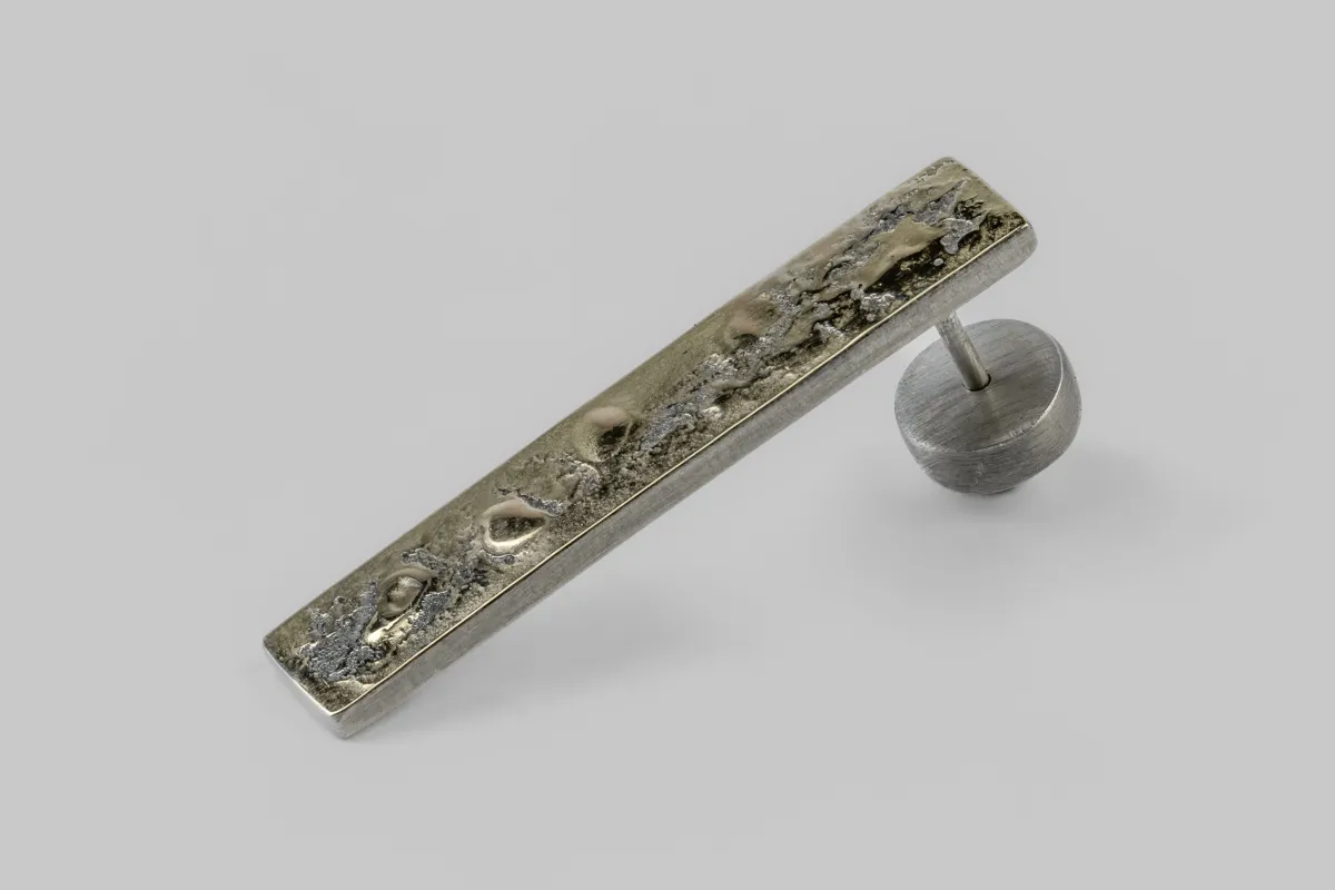 Plate Earring (Fuse, 34mm, DA18K) sold by Parts of Four