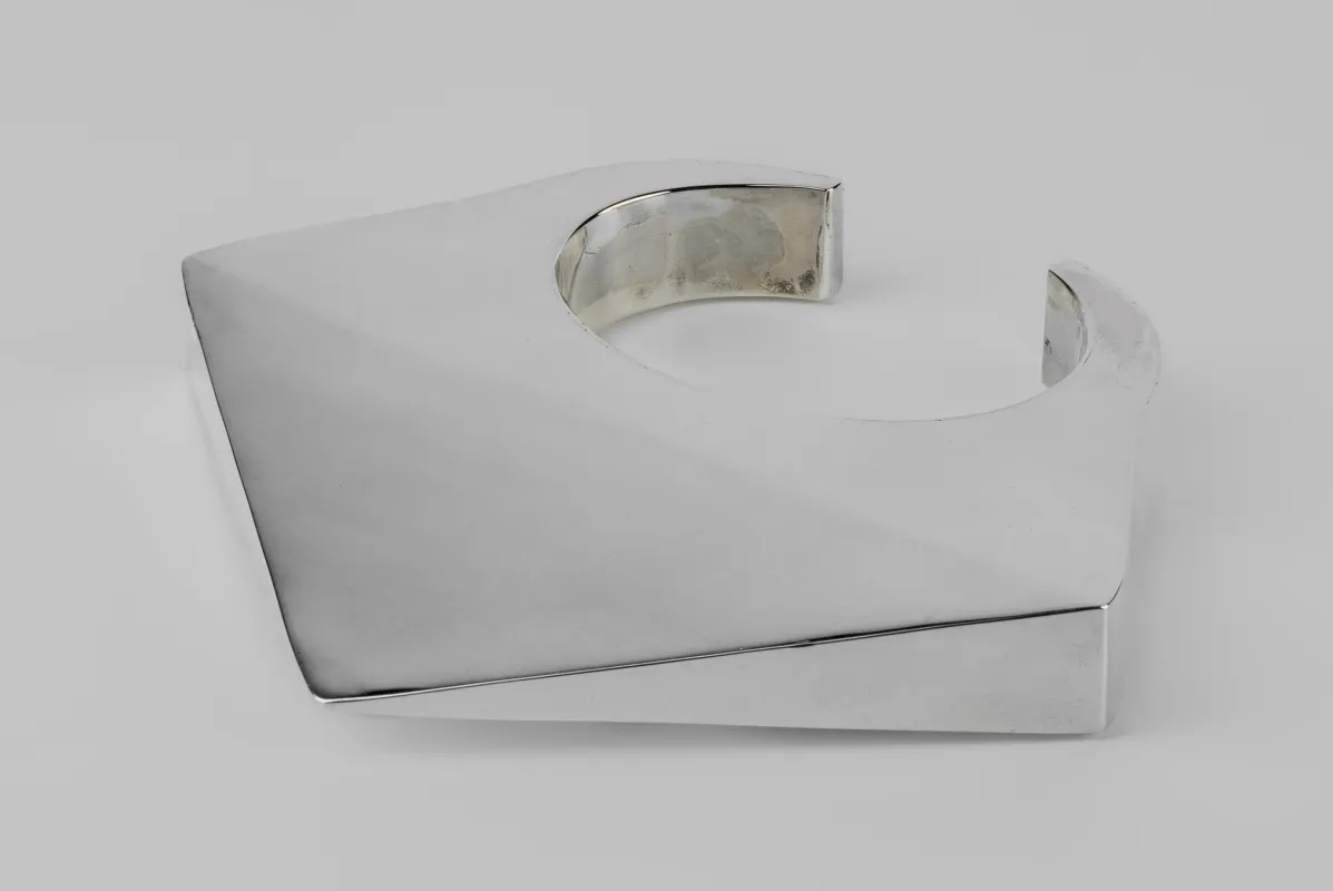 Crescent Bridge Bracelet (Pyramid Extrusion, 15mm, PA) sold by Parts of Four