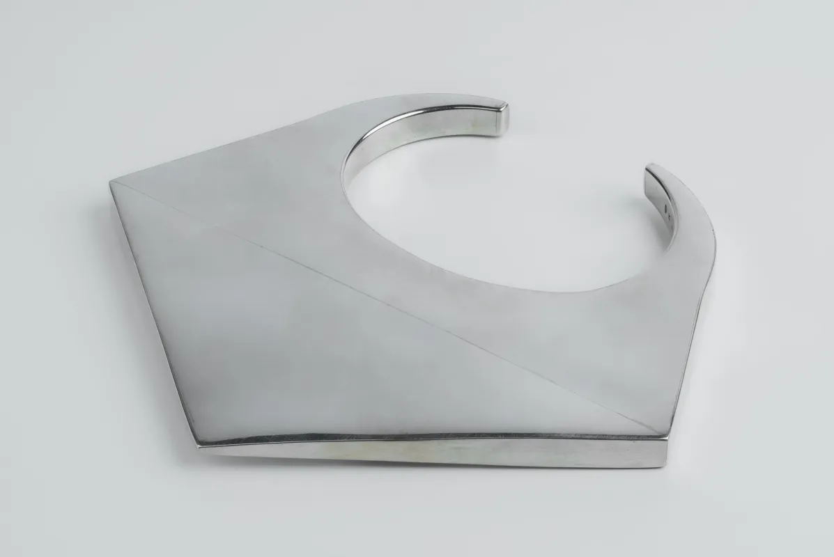 Crescent Bridge Bracelet (Pyramid Extrusion, 7mm, PA) sold by Parts of Four