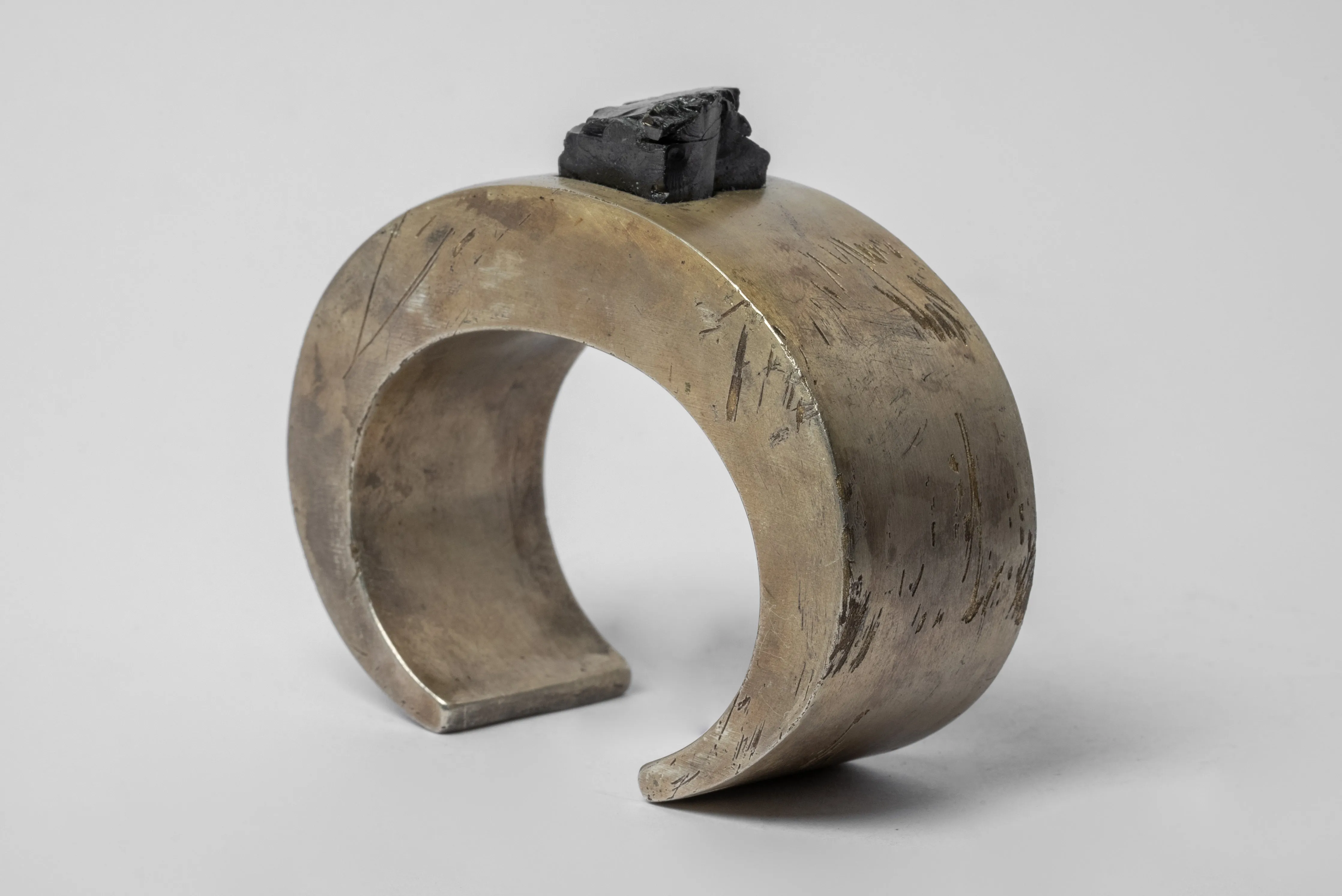 Crescent Bracelet (Noble Emersion, 30mm, SUAG+NS) sold by Parts of Four product image thumbnail 2