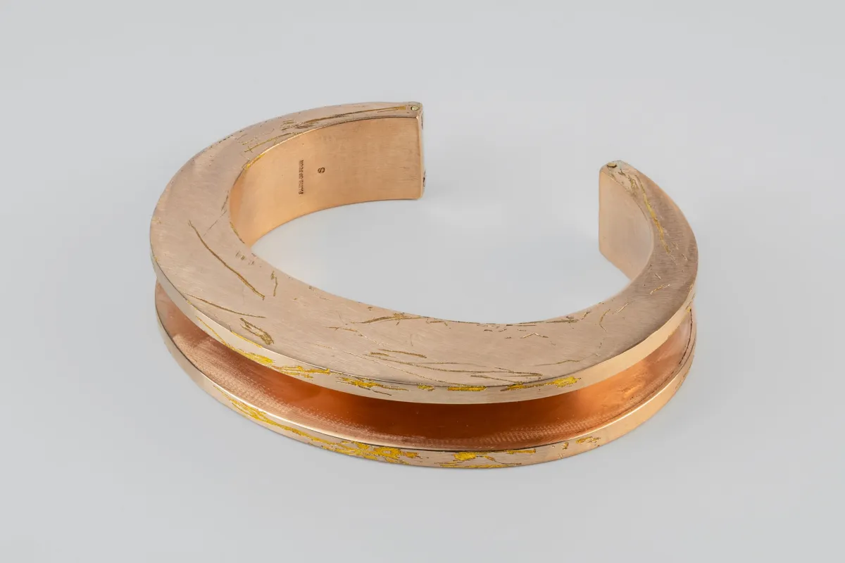 Crescent Channel Bracelet (15mm, AM) sold by Parts of Four