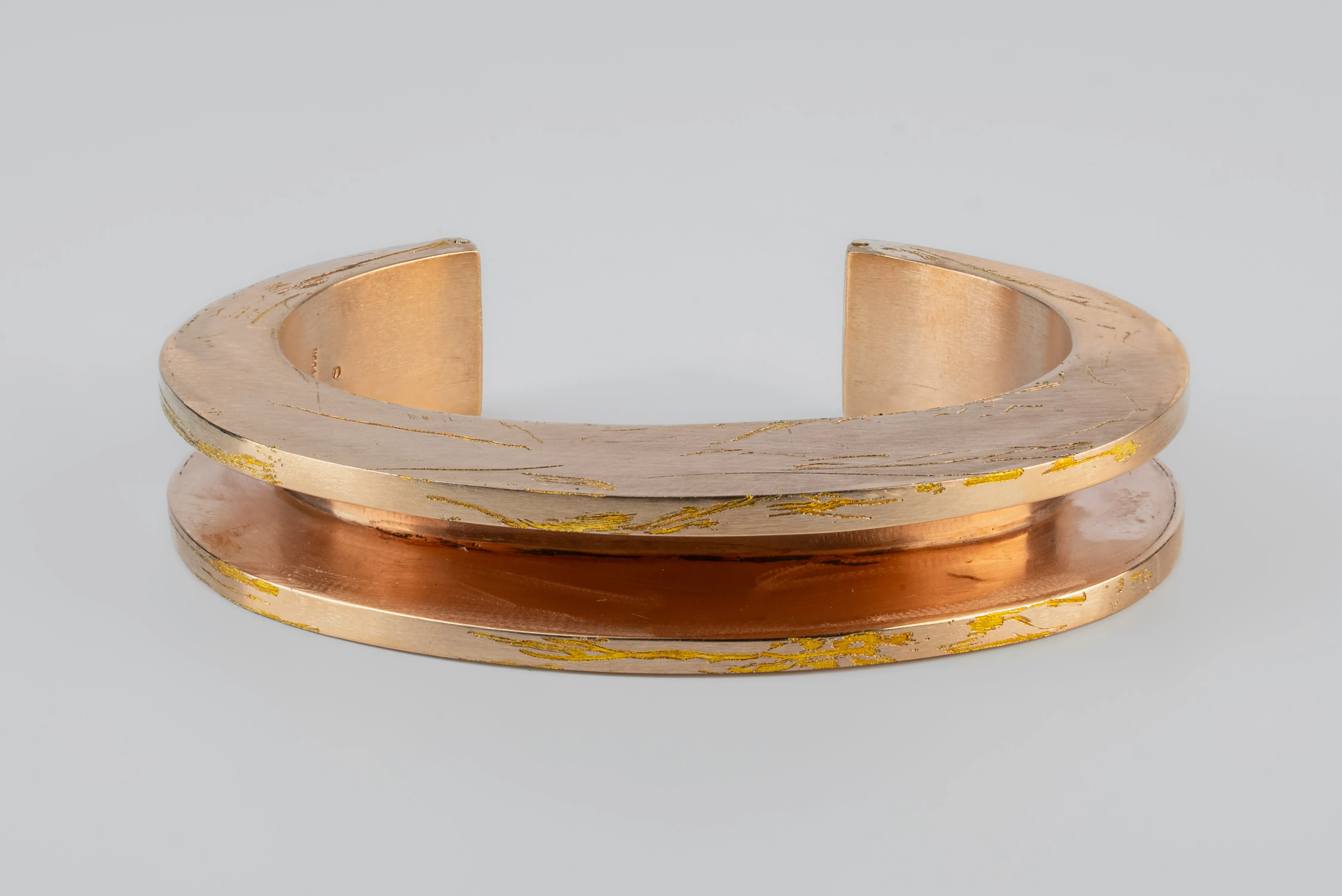 Crescent Channel Bracelet (15mm, AM) sold by Parts of Four product image thumbnail 3