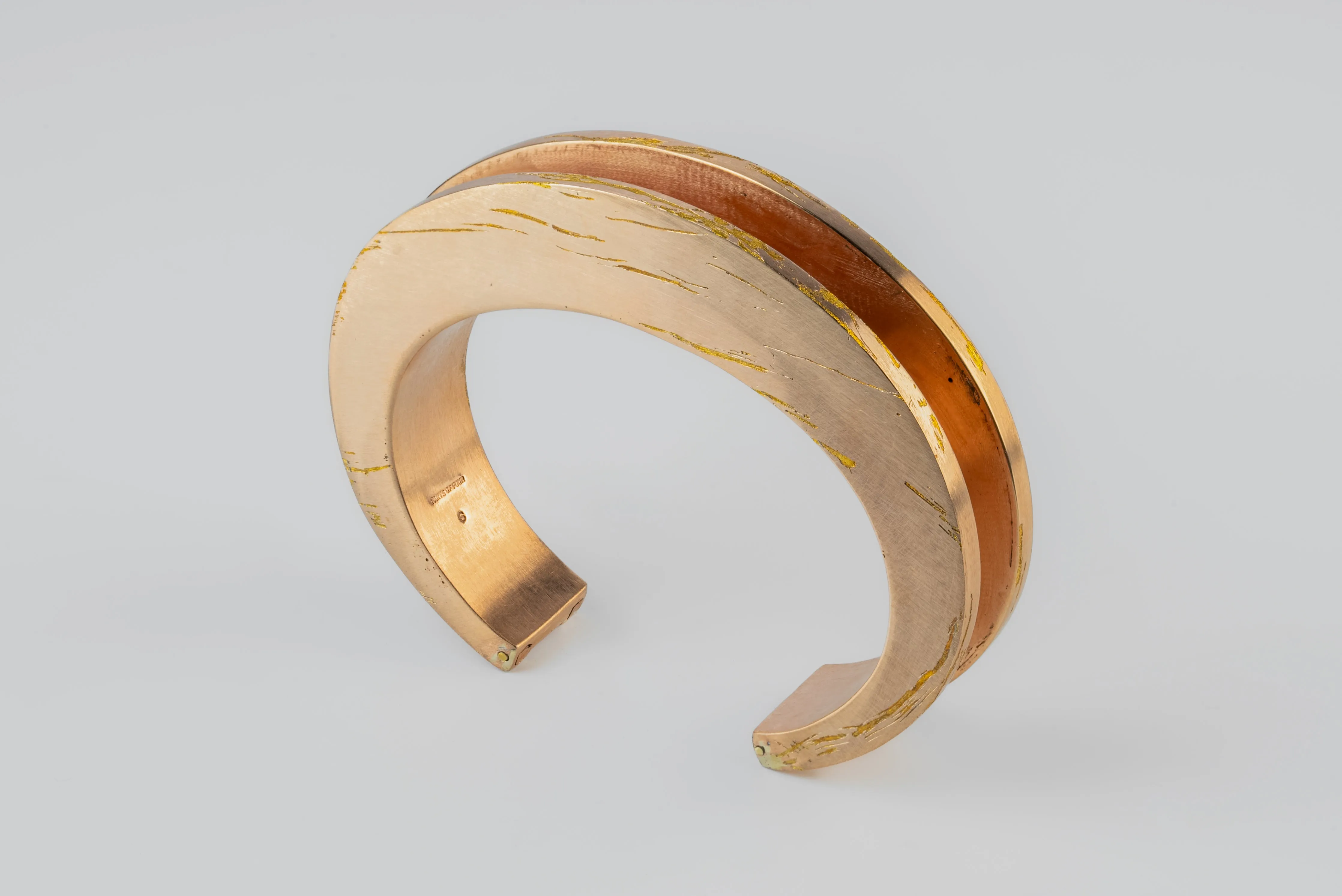 Crescent Channel Bracelet (15mm, AM) sold by Parts of Four product image thumbnail 2