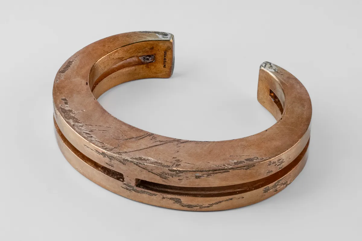 Crescent Crevice Bracelet (15mm, AM) sold by Parts of Four