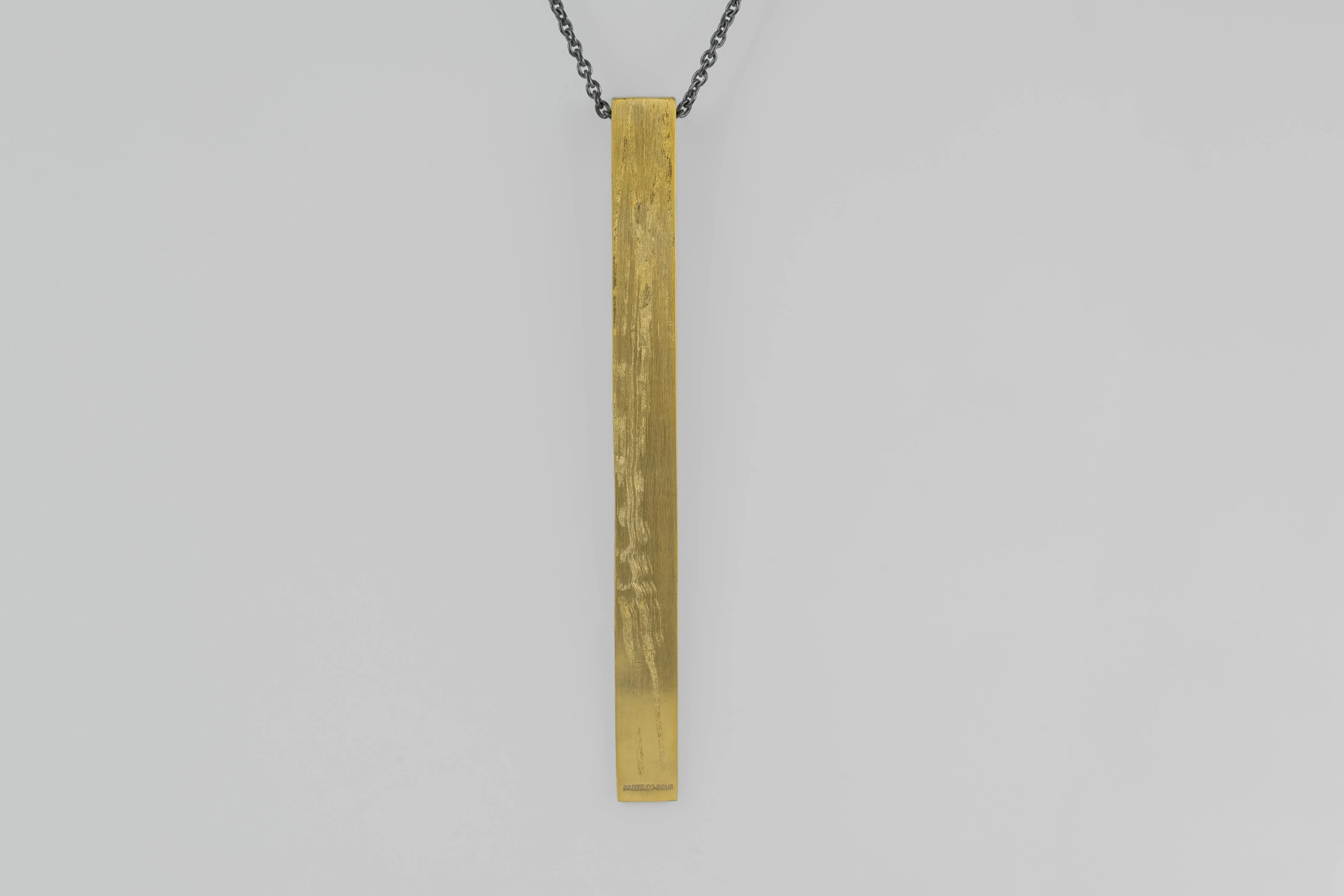 Giant Wedge Necklace (Half Width, v2, AG+KA) sold by Parts of Four product image thumbnail 4