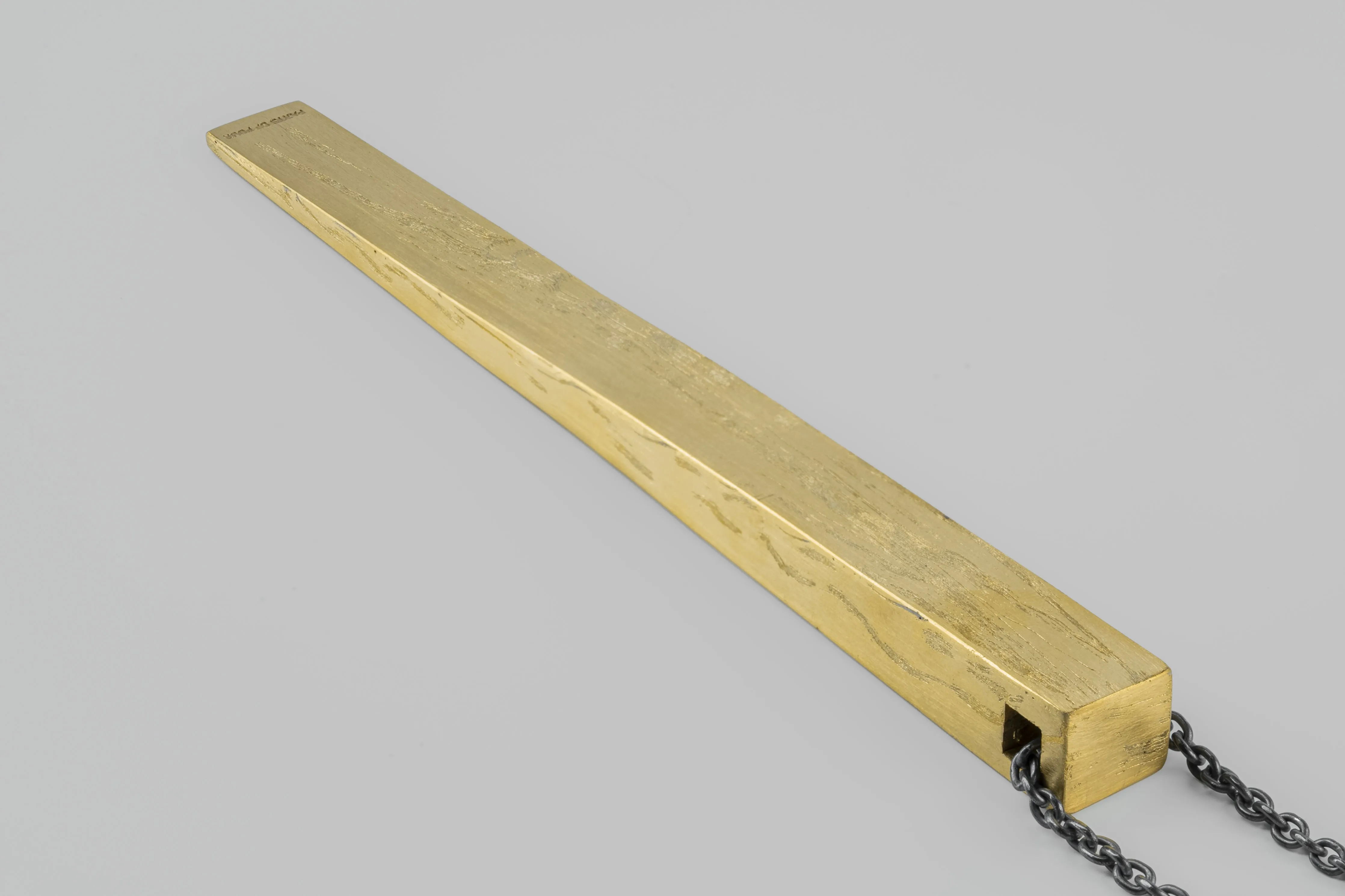 Giant Wedge Necklace (Half Width, v2, AG+KA) sold by Parts of Four product image thumbnail 2