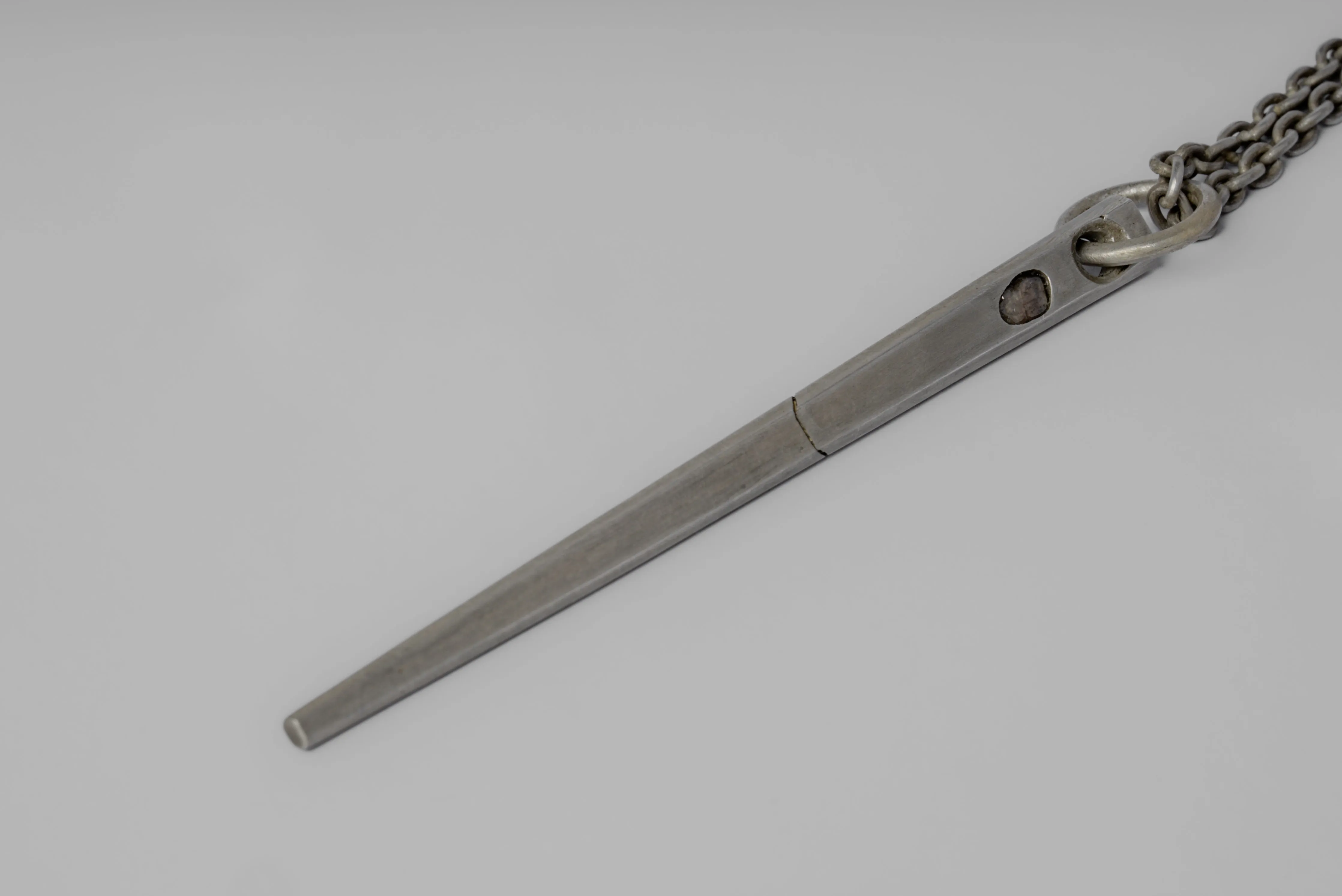 Spike Necklace (0.15 CT, Diamond Slab, DA+DIA) sold by Parts of Four