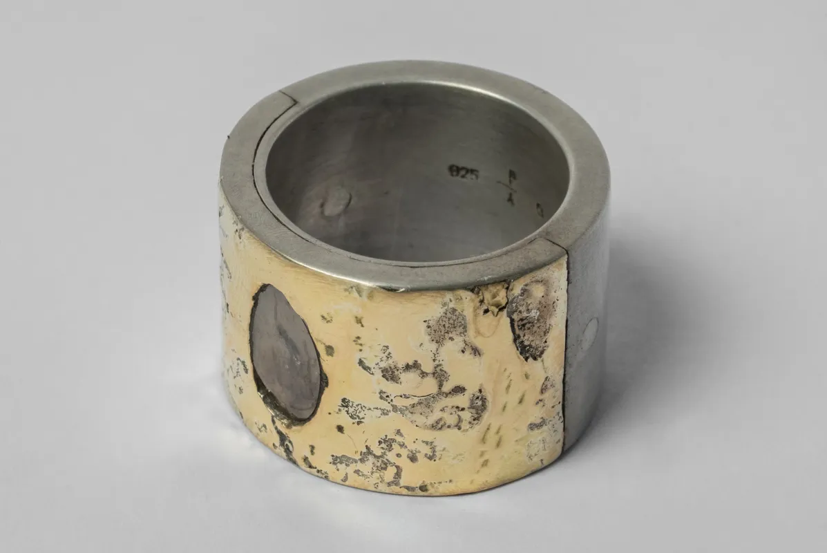 Sistema Ring (Fuse, 0.5 CT, Diamond Slab, 17mm, DA18K+DIA) sold by Parts of Four