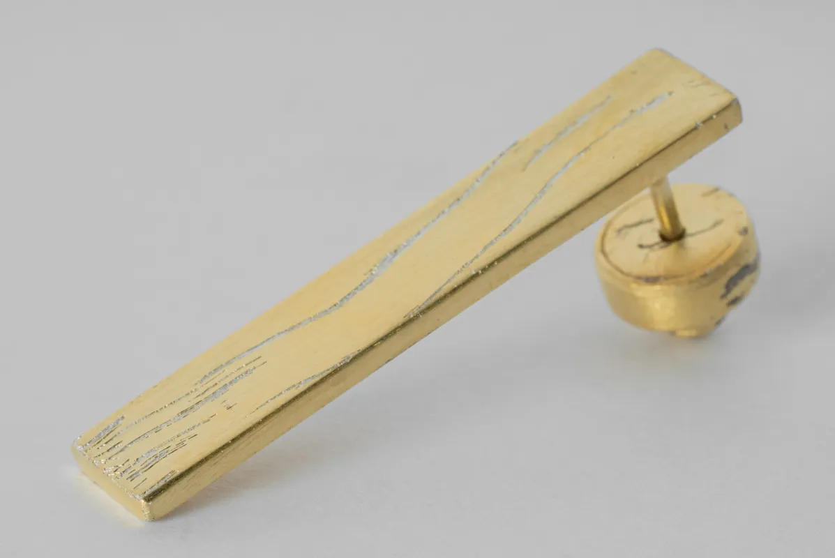 Plate Earring (34mm, AGA) sold by Parts of Four